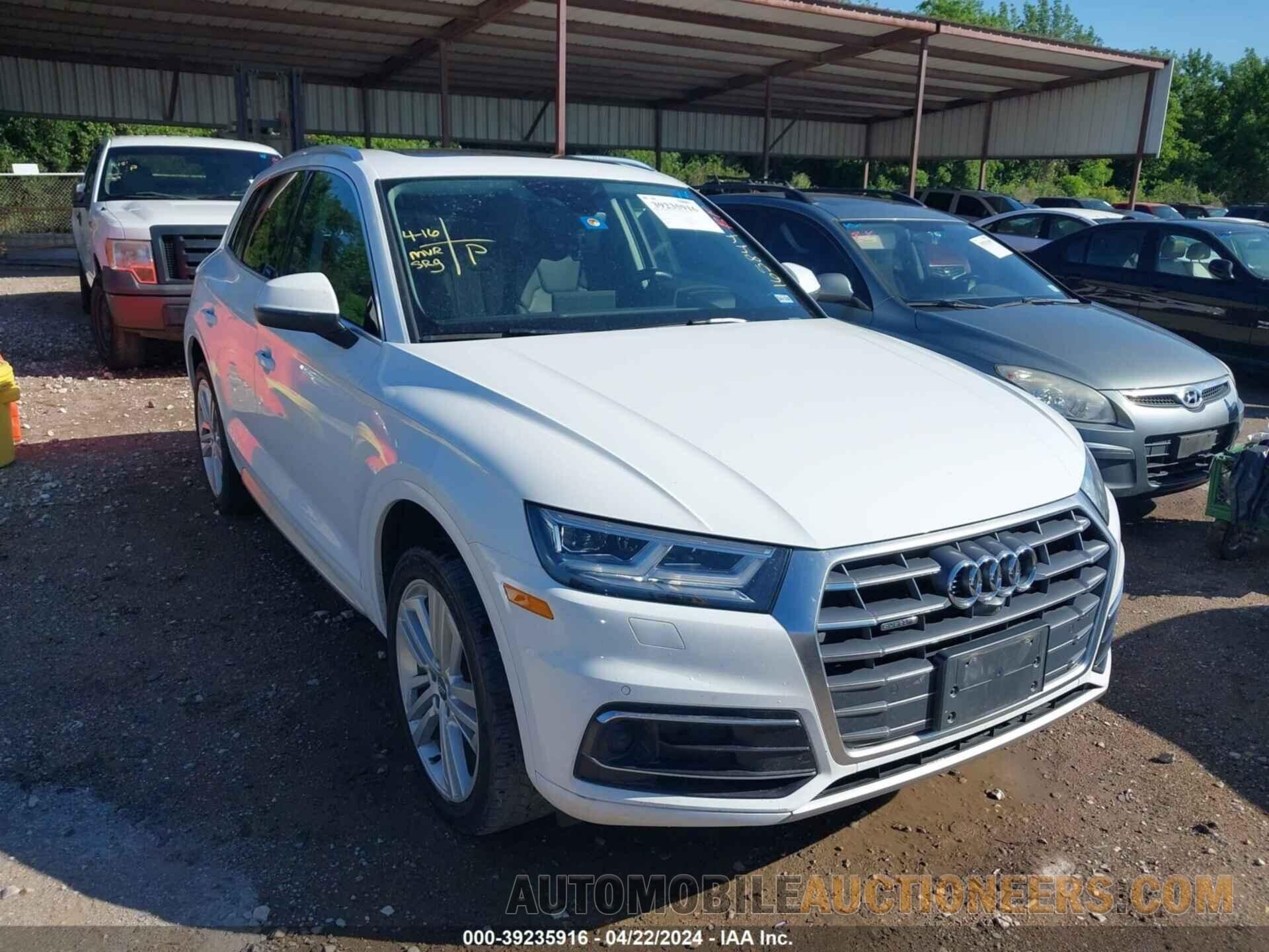 WA1CNAFY6J2165844 AUDI Q5 2018