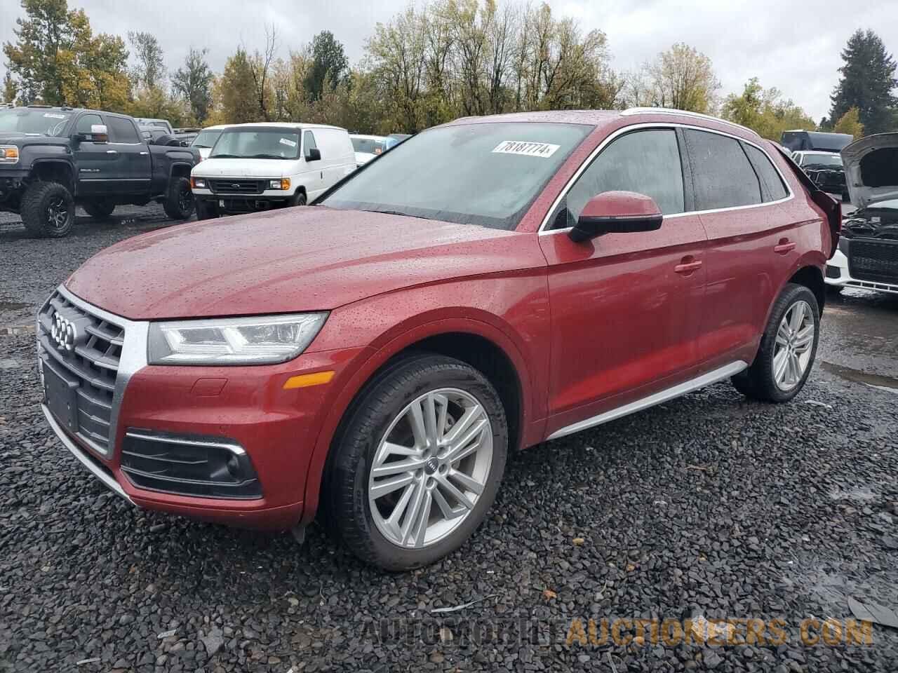 WA1CNAFY7J2119018 AUDI Q5 2018