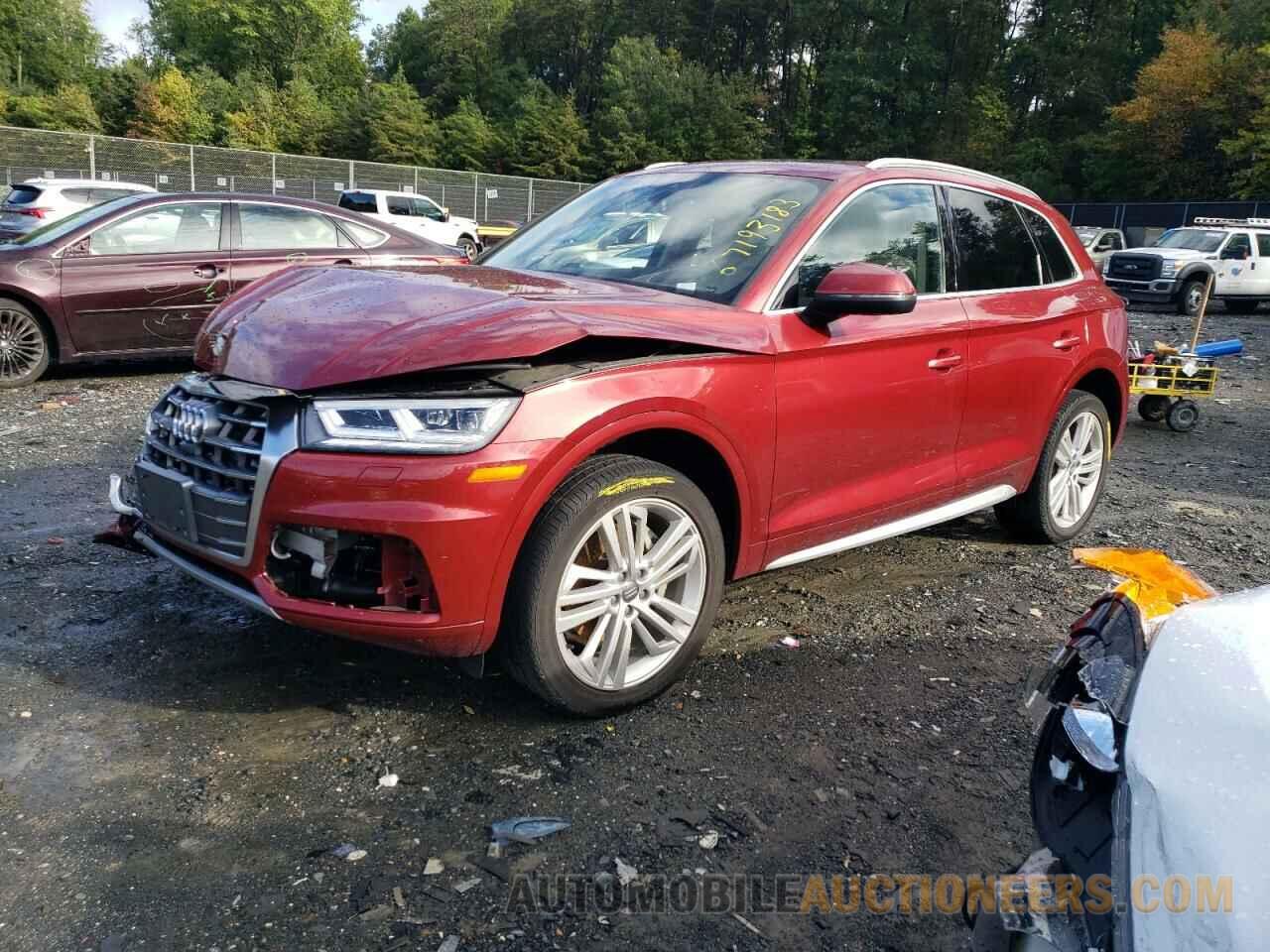 WA1CNAFY8J2126091 AUDI Q5 2018