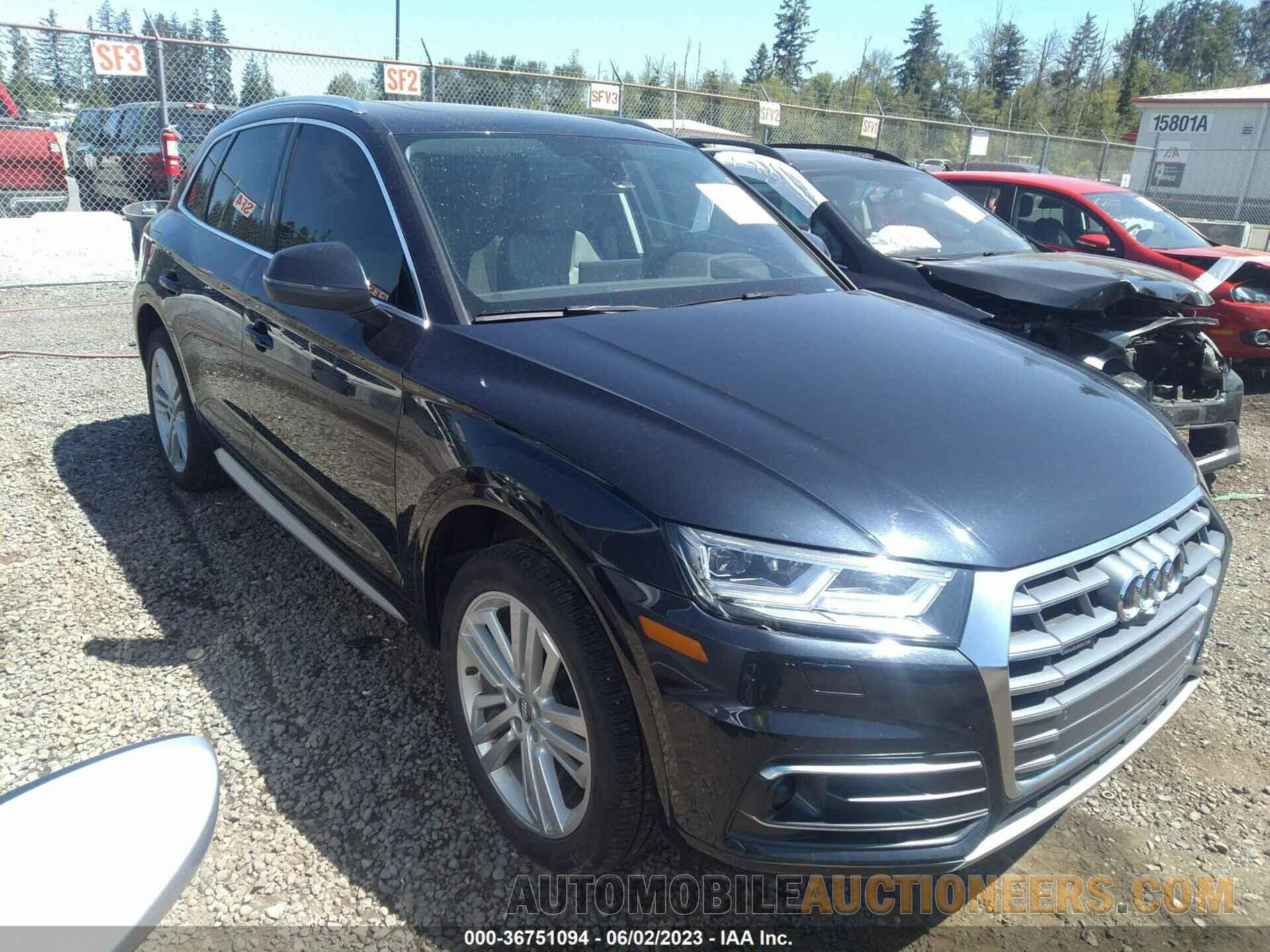 WA1CNAFY9J2092582 AUDI Q5 2018