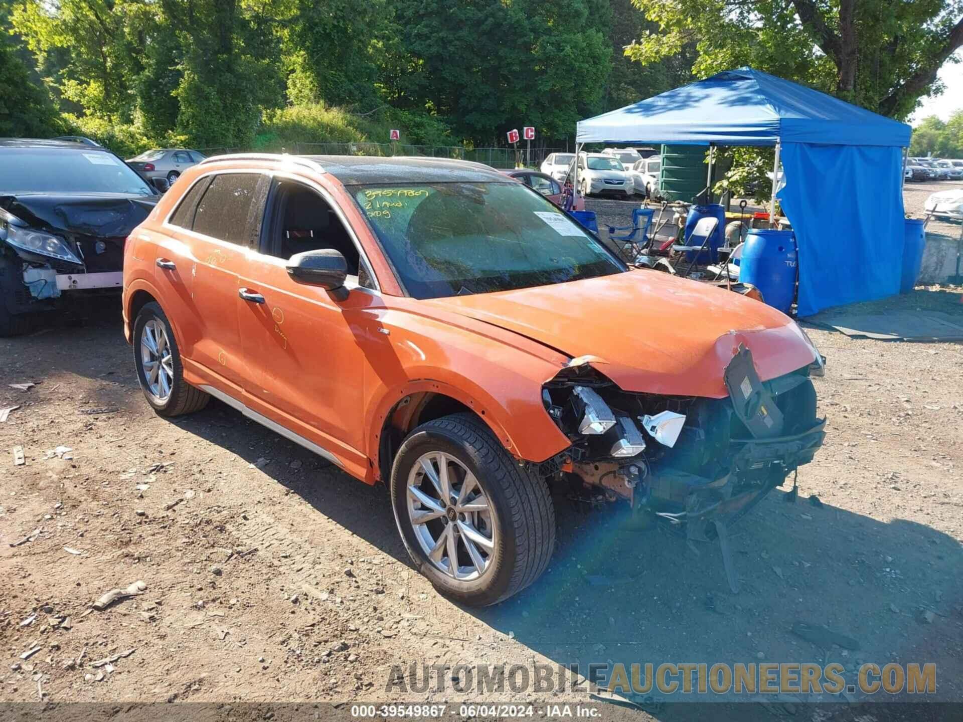 WA1DECF30M1040160 AUDI Q3 2021