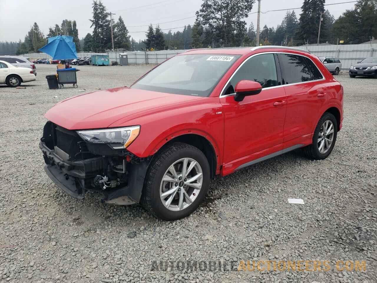 WA1DECF37M1133967 AUDI Q3 2021