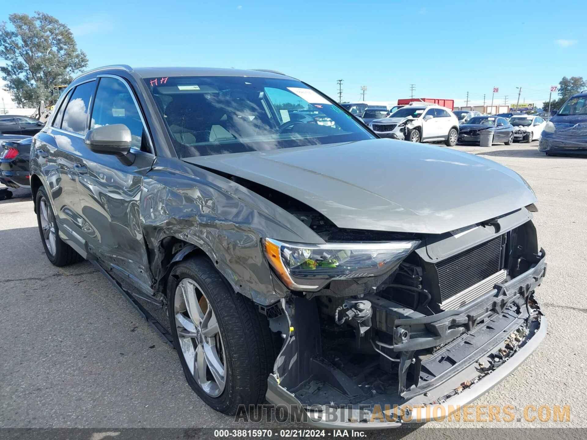 WA1DECF38L1032144 AUDI Q3 2020