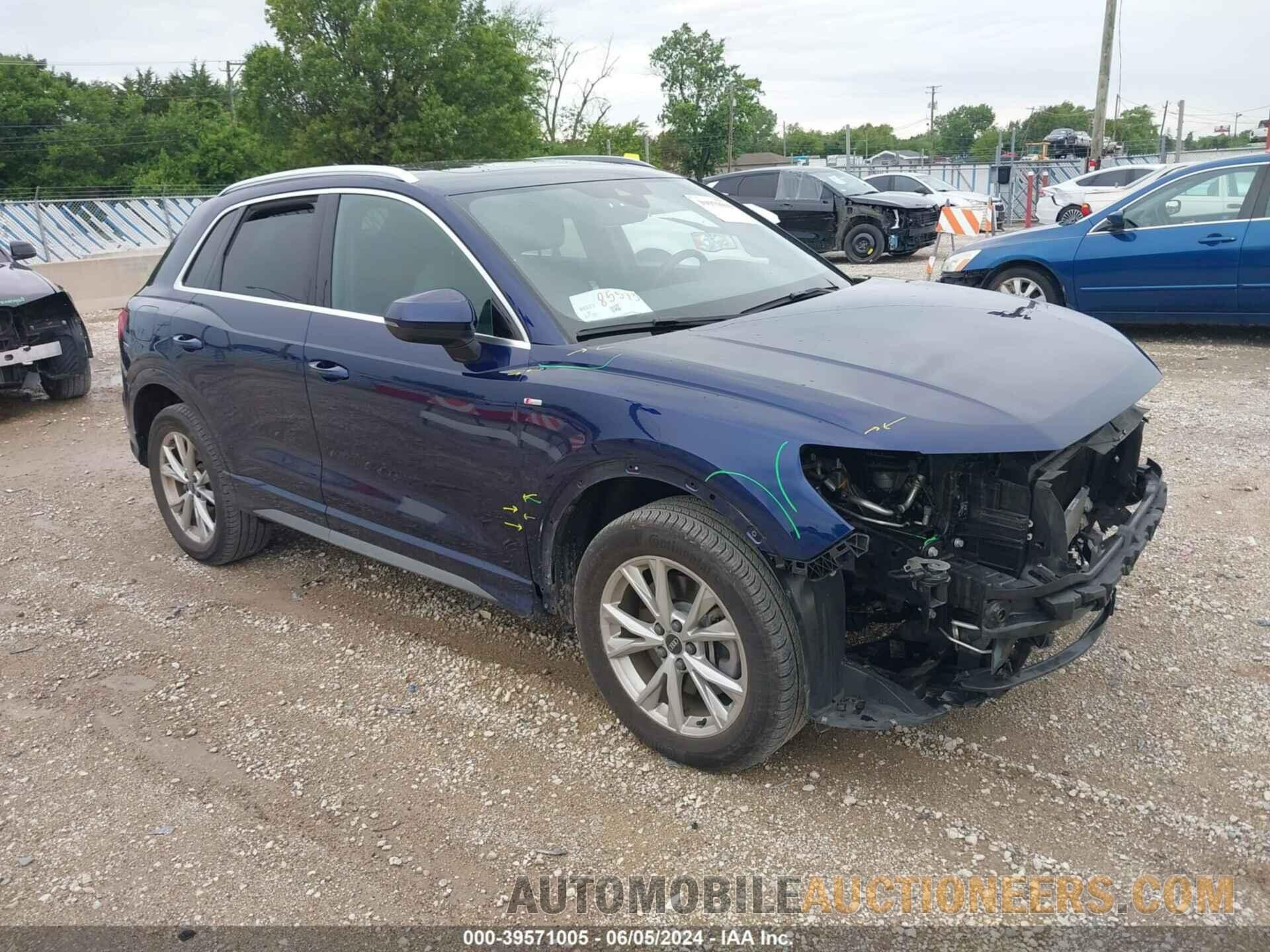 WA1DECF38M1016317 AUDI Q3 2021