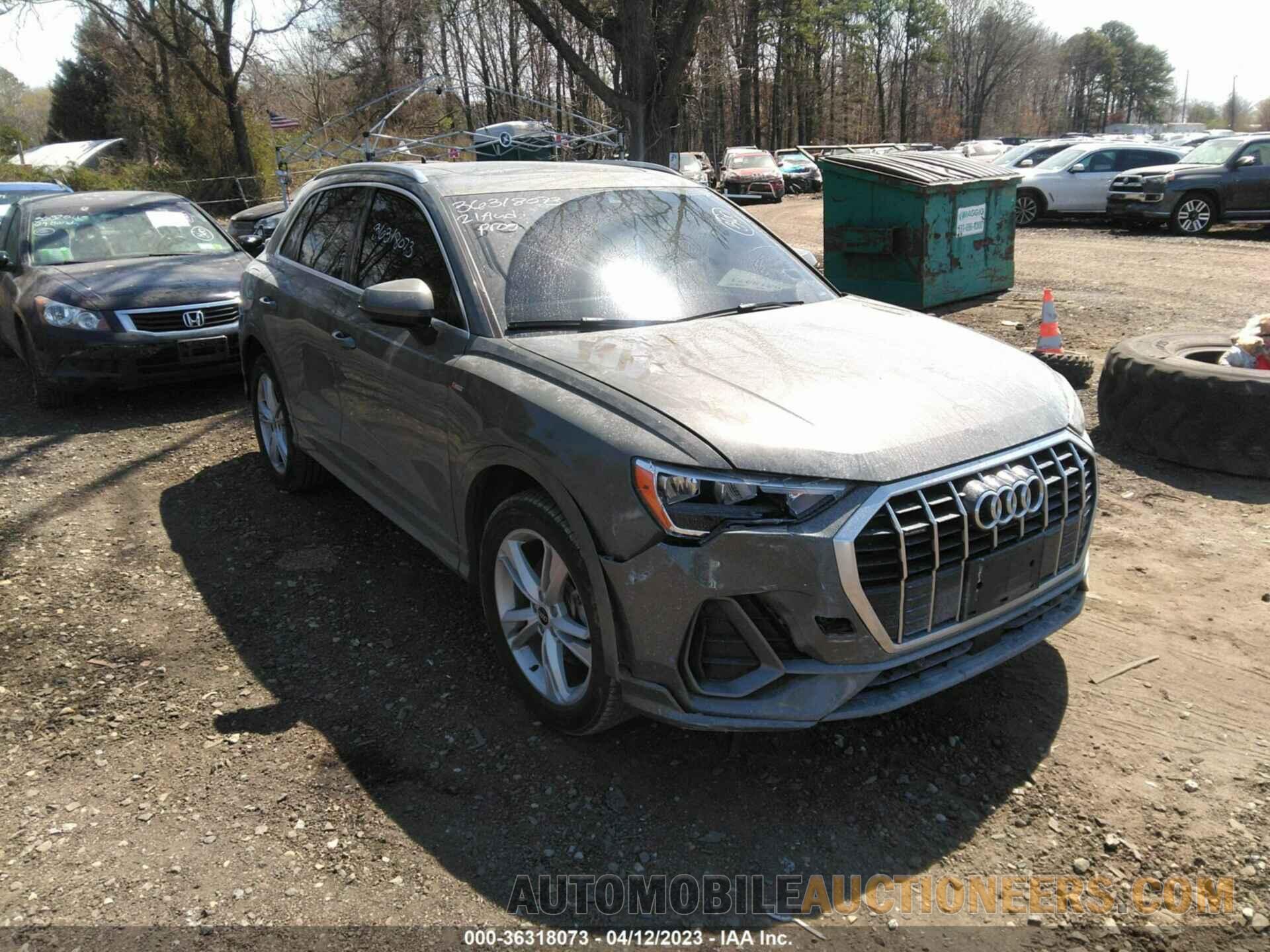 WA1DECF38M1056624 AUDI Q3 2021