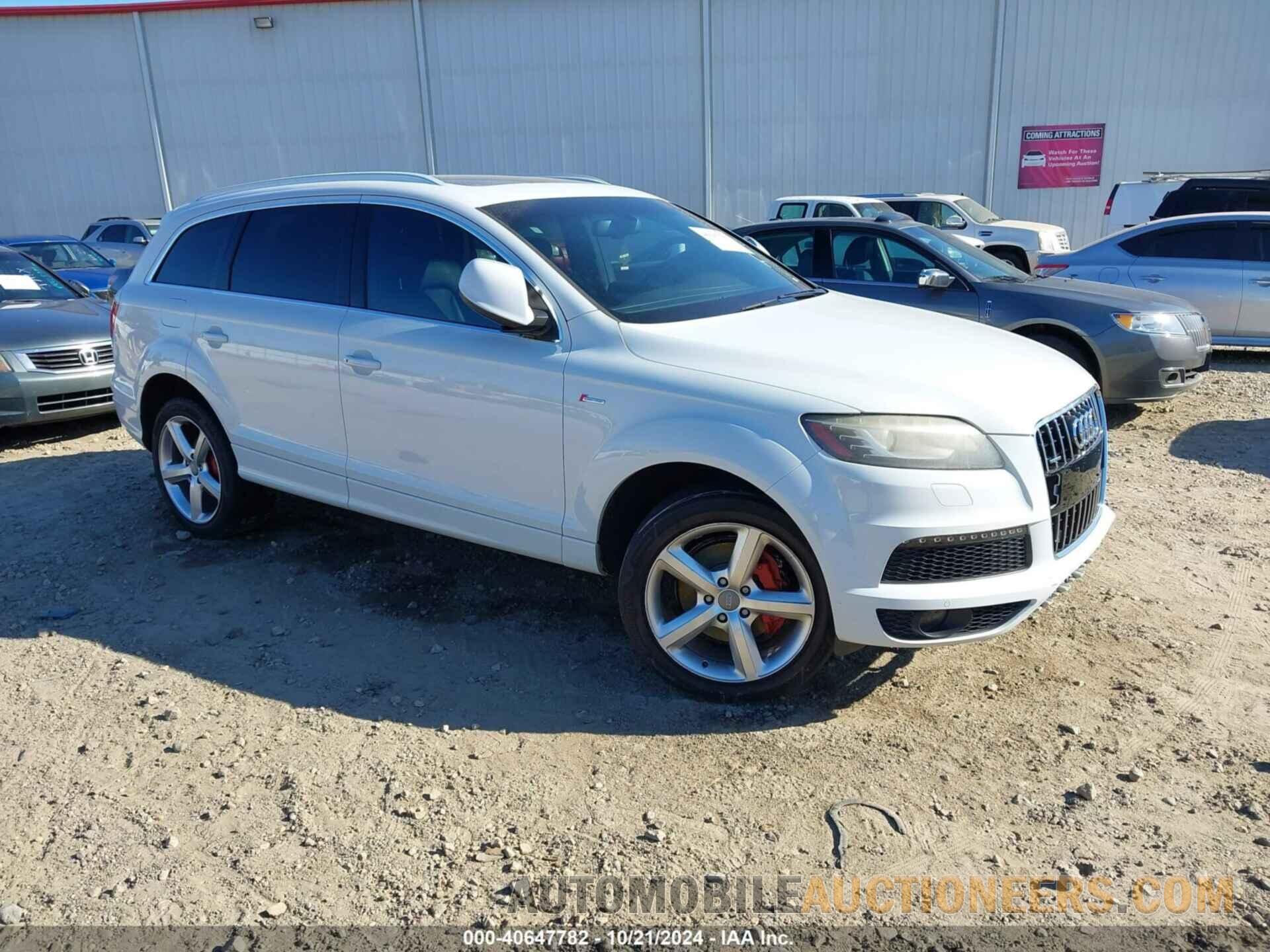 WA1DGAFE1DD008798 AUDI Q7 2013