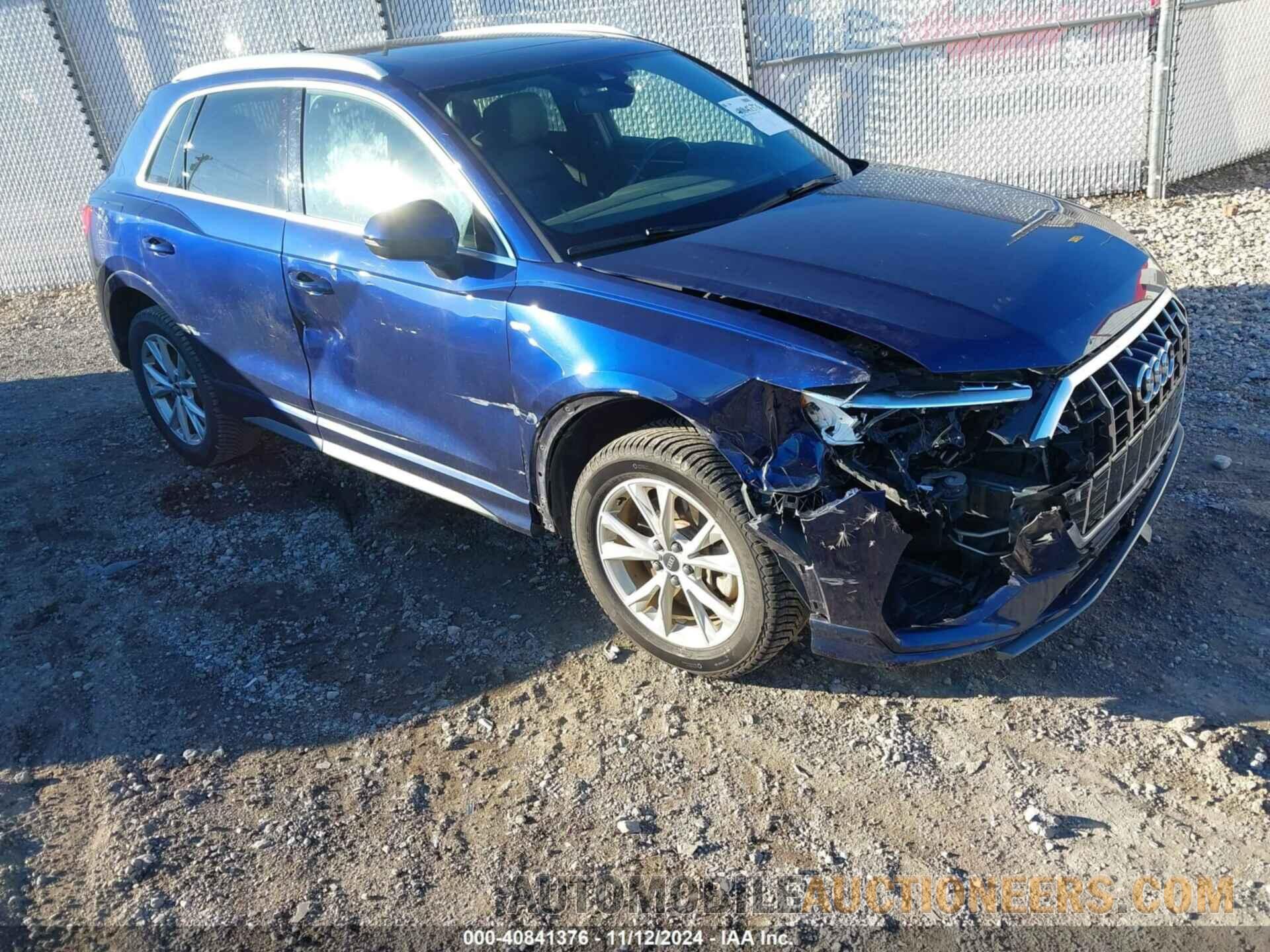 WA1EECF30M1052166 AUDI Q3 2021