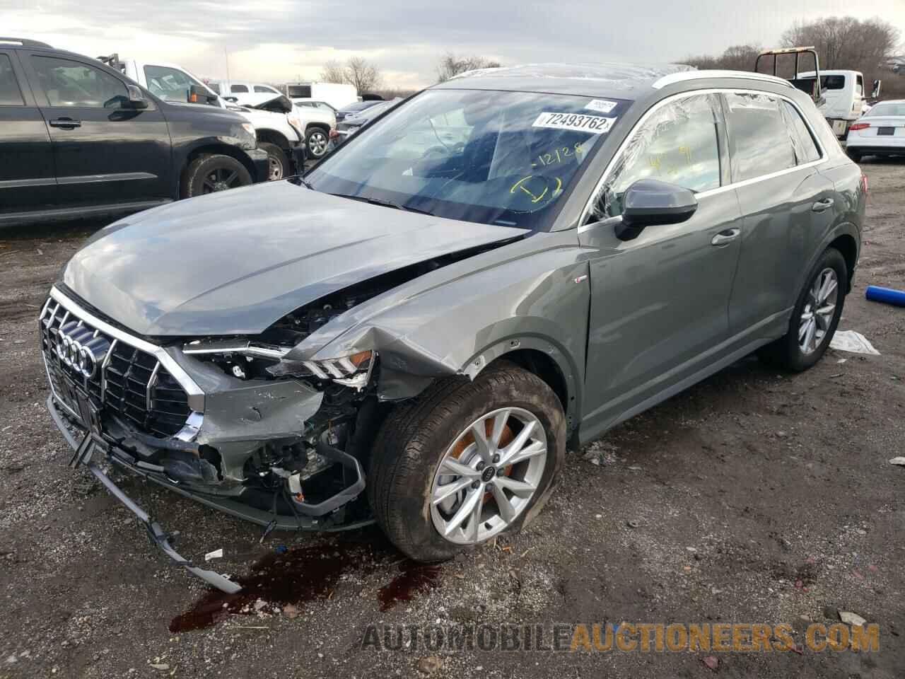 WA1EECF33N1109686 AUDI Q3 2022