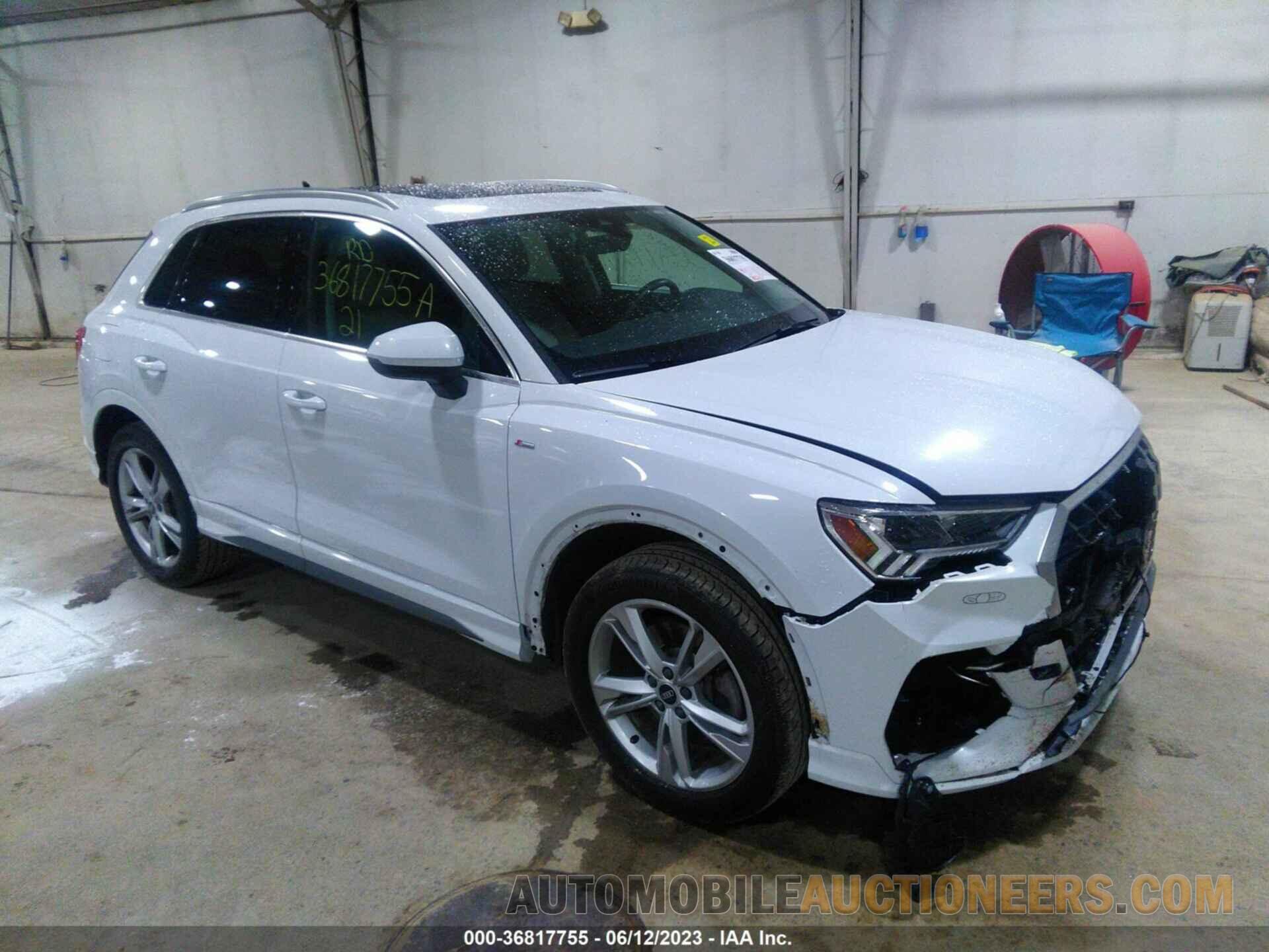 WA1EECF35M1053393 AUDI Q3 2021