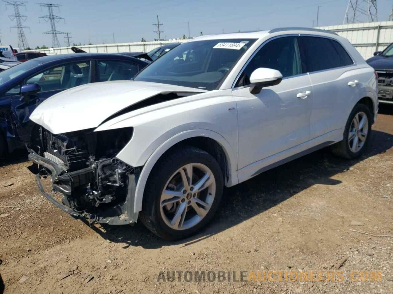 WA1EECF37M1071457 AUDI Q3 2021