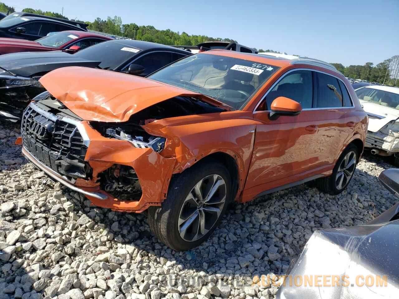 WA1EECF3XL1035678 AUDI Q3 2020