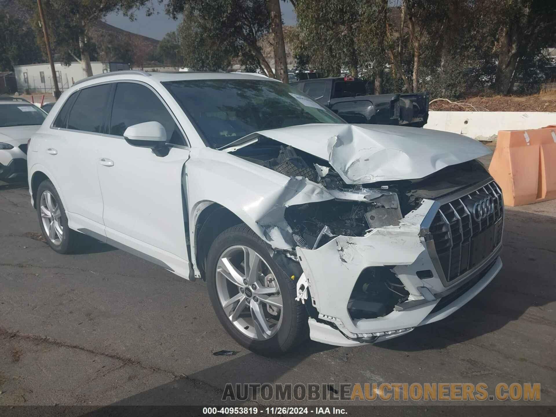 WA1EECF3XN1067601 AUDI Q3 2022