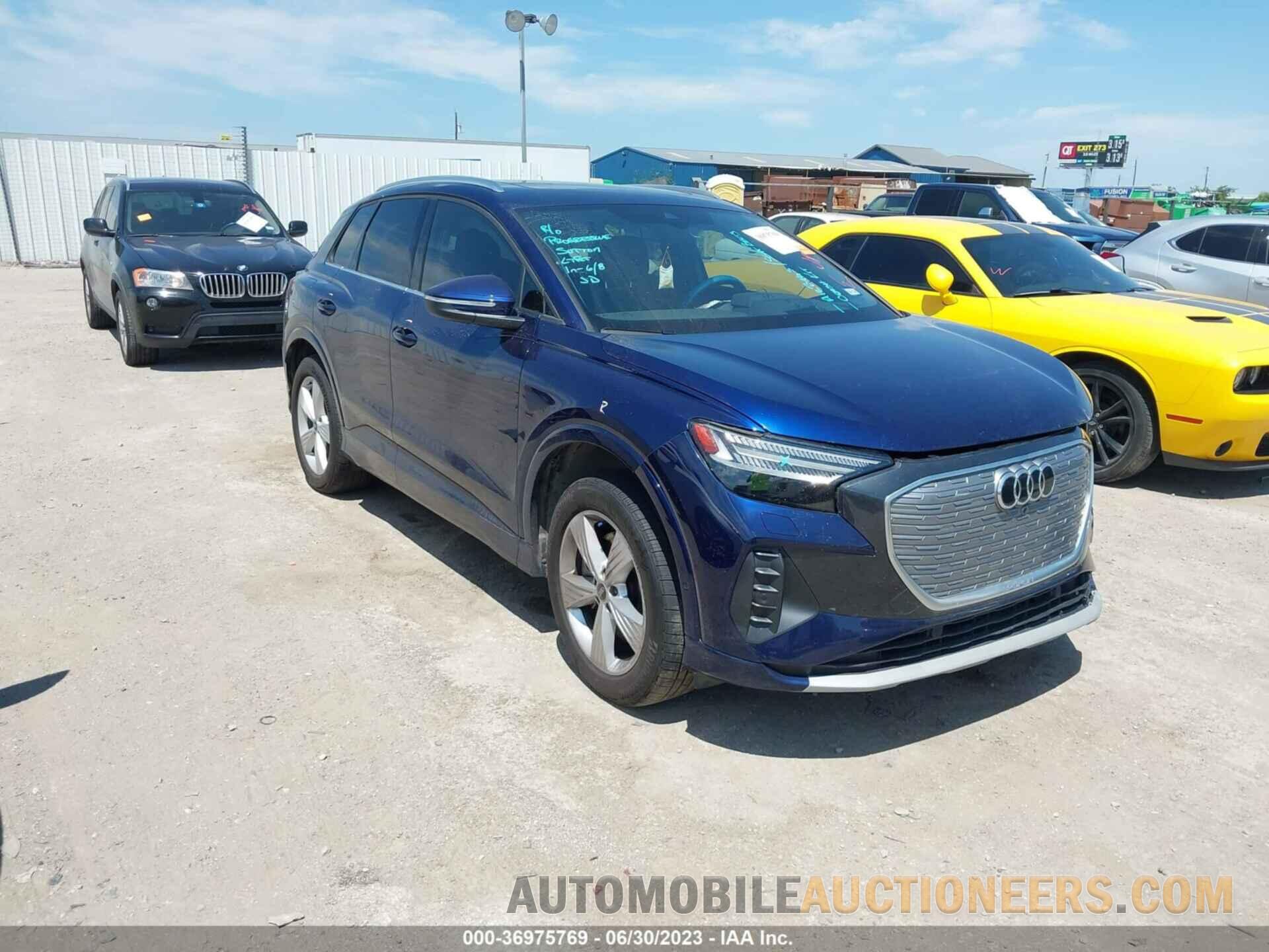 WA1J2BFZ1NP054528 AUDI Q4 E-TRON 2022