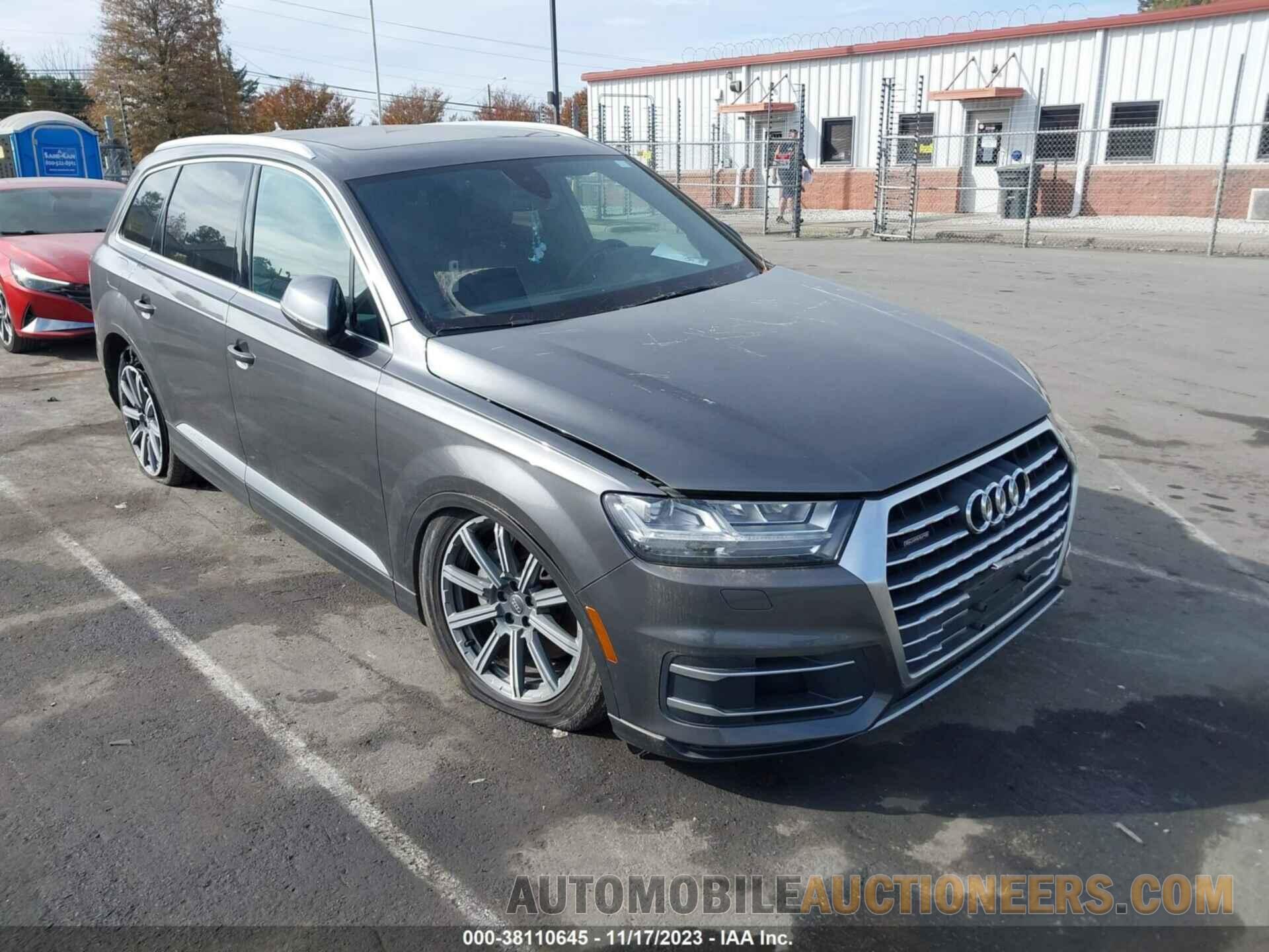 WA1LAAF71KD001586 AUDI Q7 2019