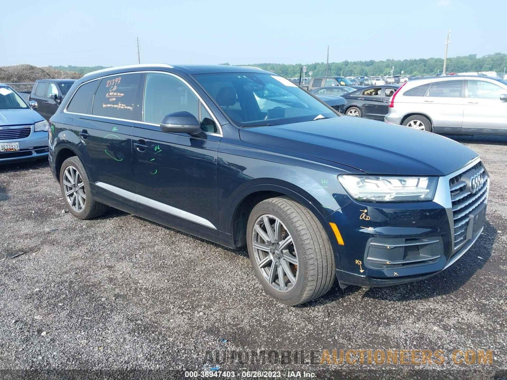 WA1LAAF73HD030841 AUDI Q7 2017