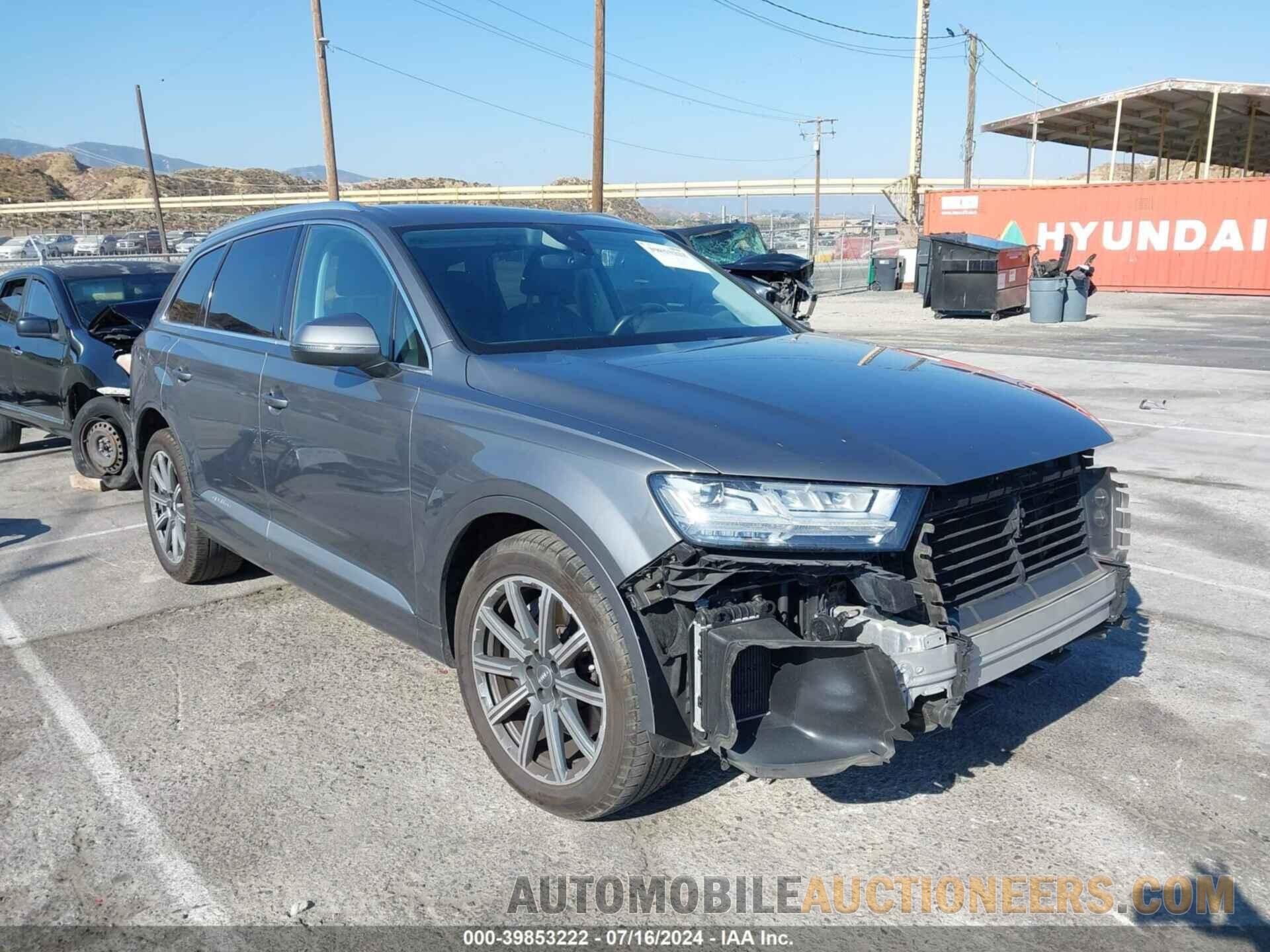 WA1LAAF75HD053991 AUDI Q7 2017