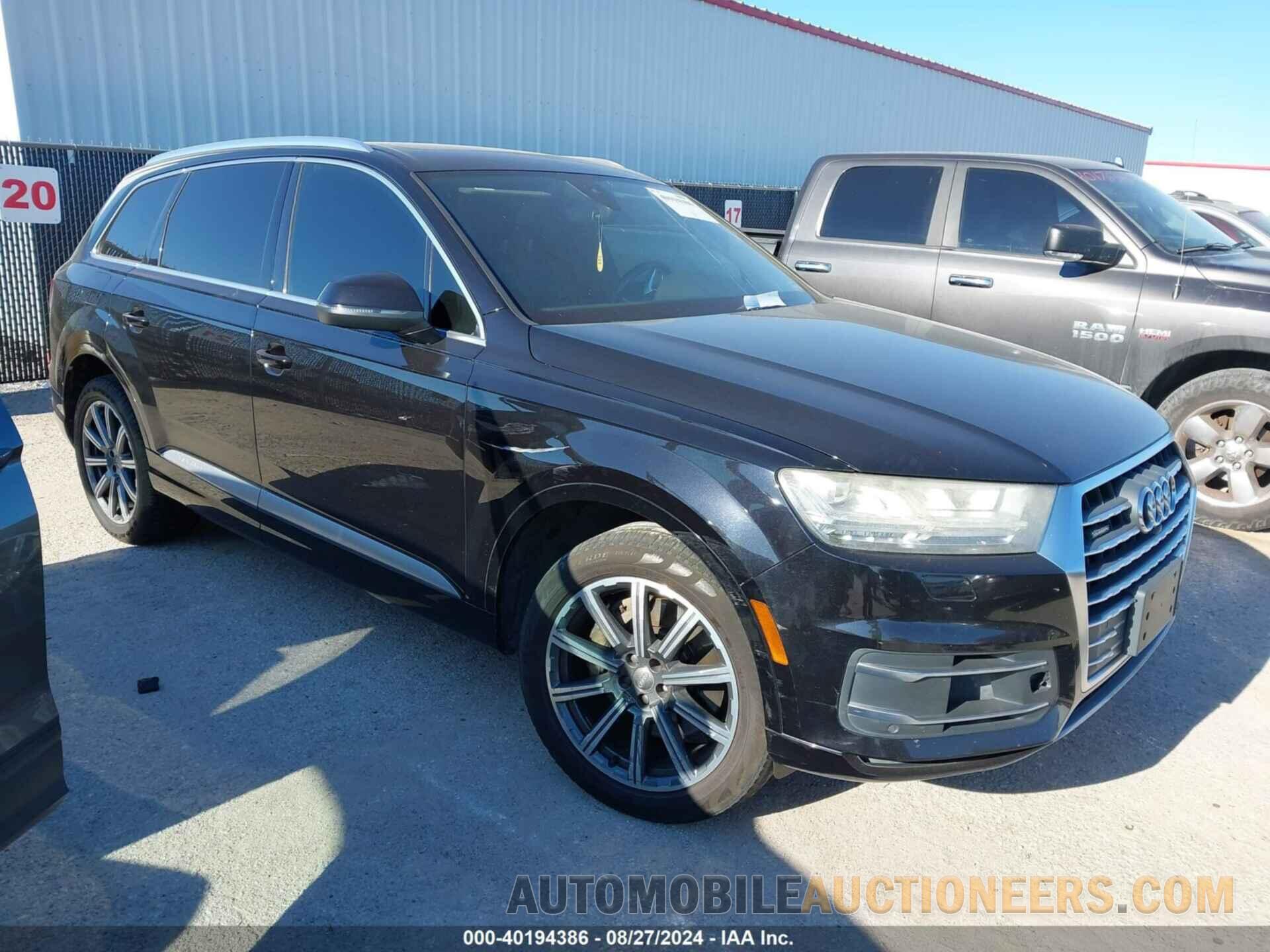 WA1LAAF77HD016764 AUDI Q7 2017