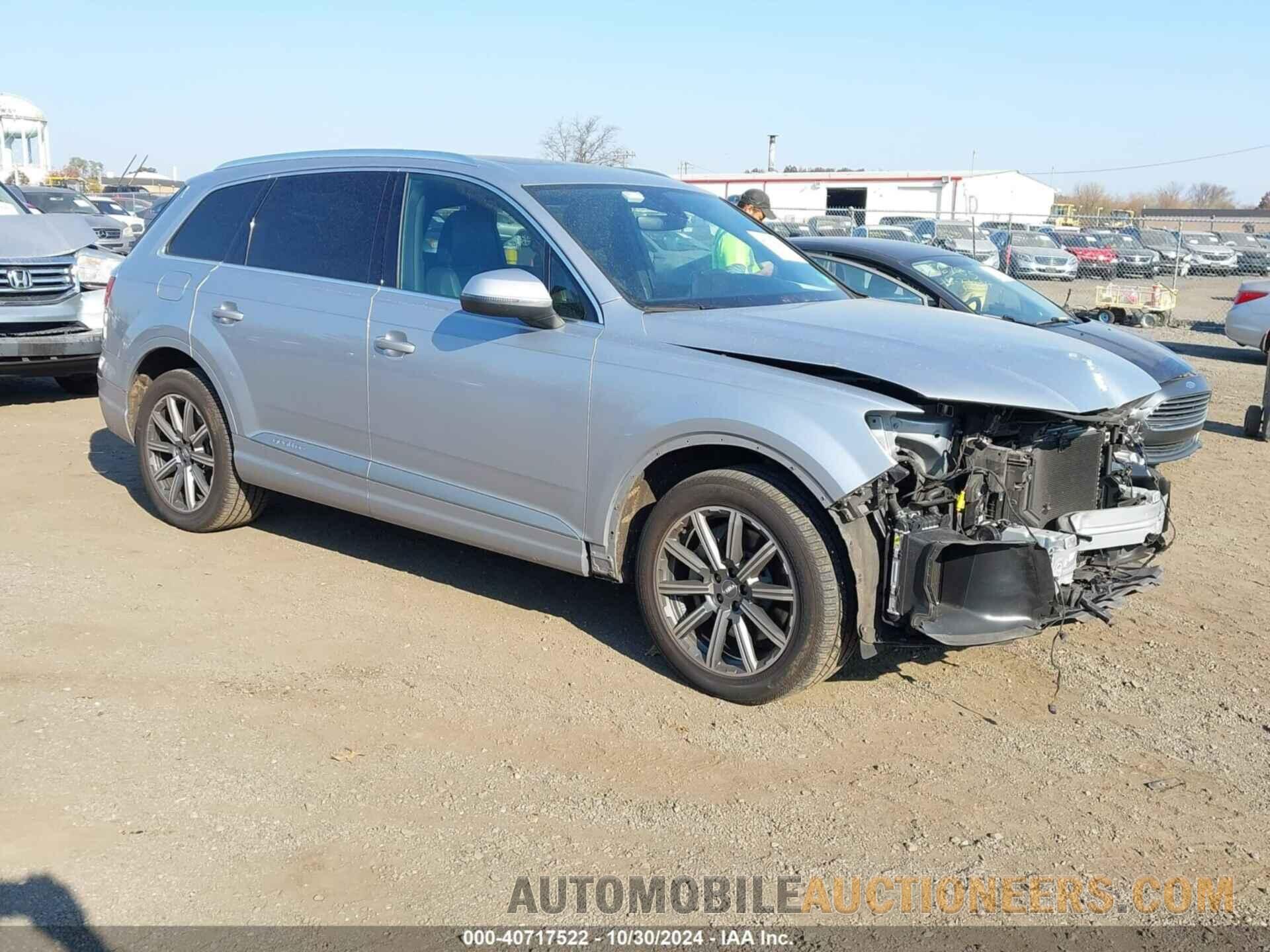 WA1LAAF7XKD020122 AUDI Q7 2019