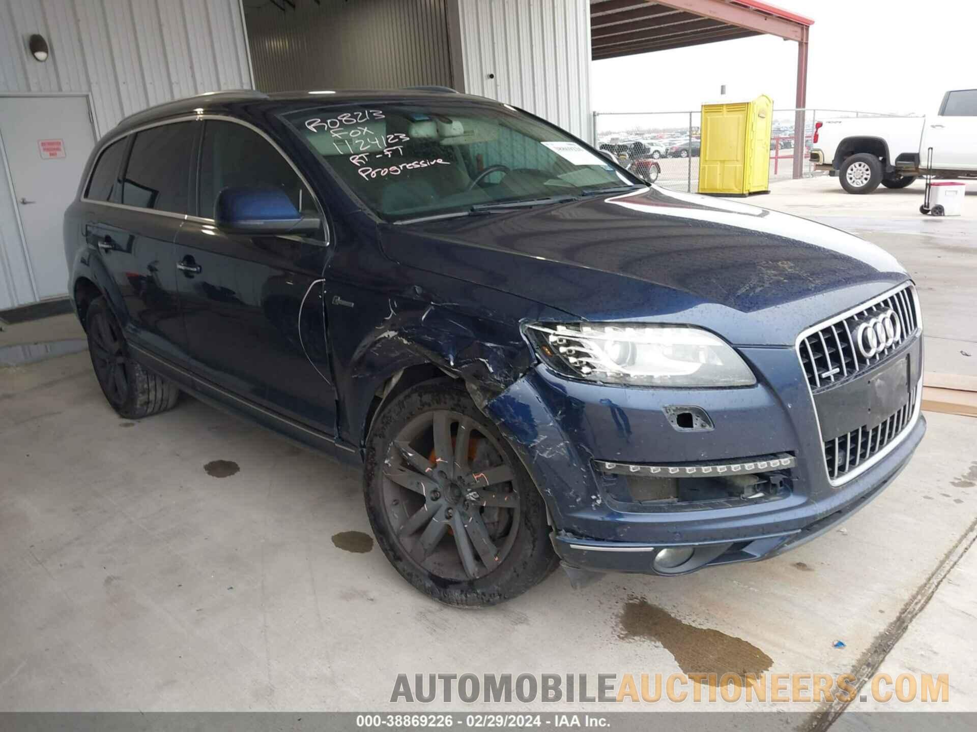 WA1LGAFE0FD001999 AUDI Q7 2015