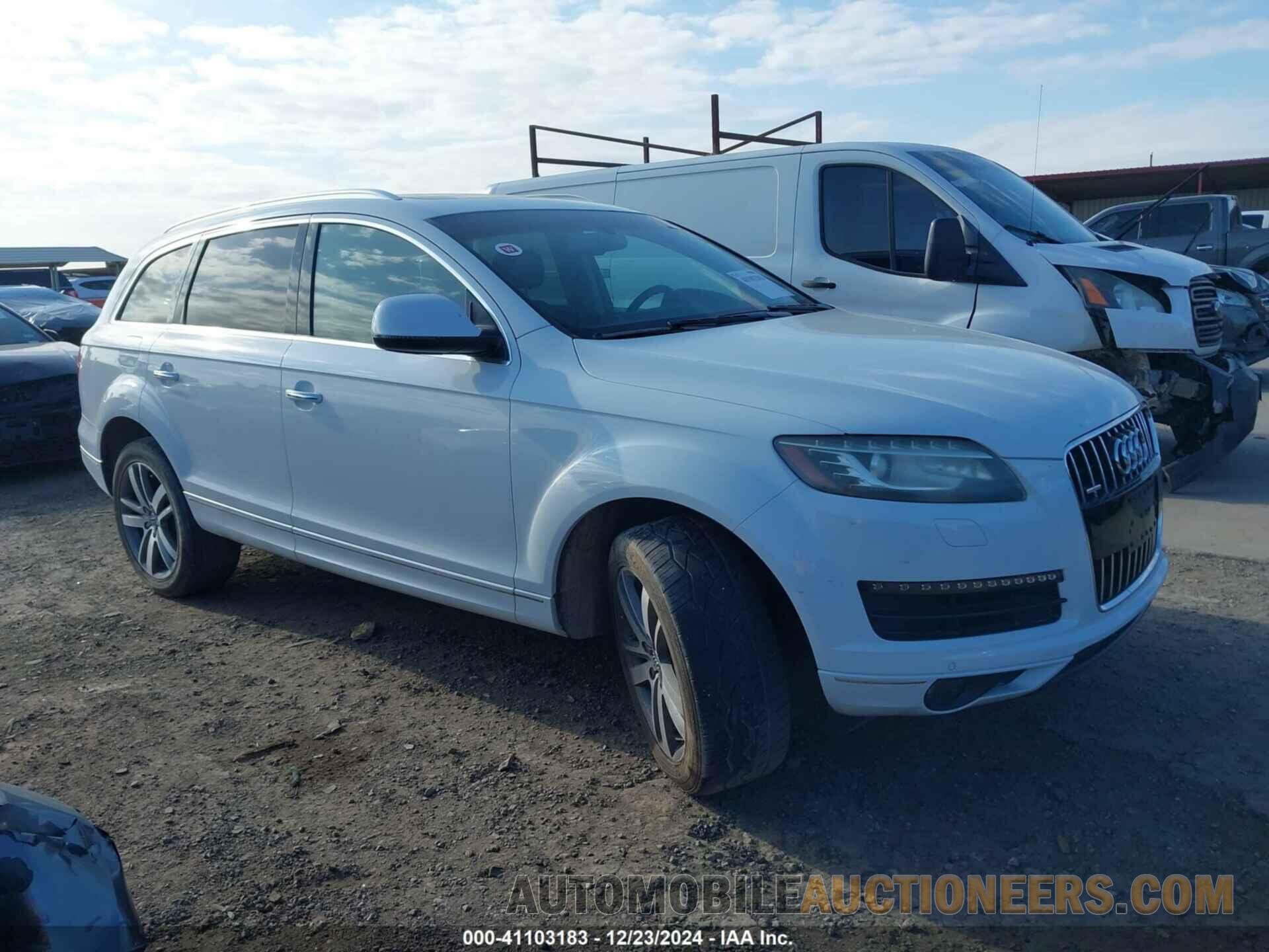 WA1LGAFE2CD004754 AUDI Q7 2012