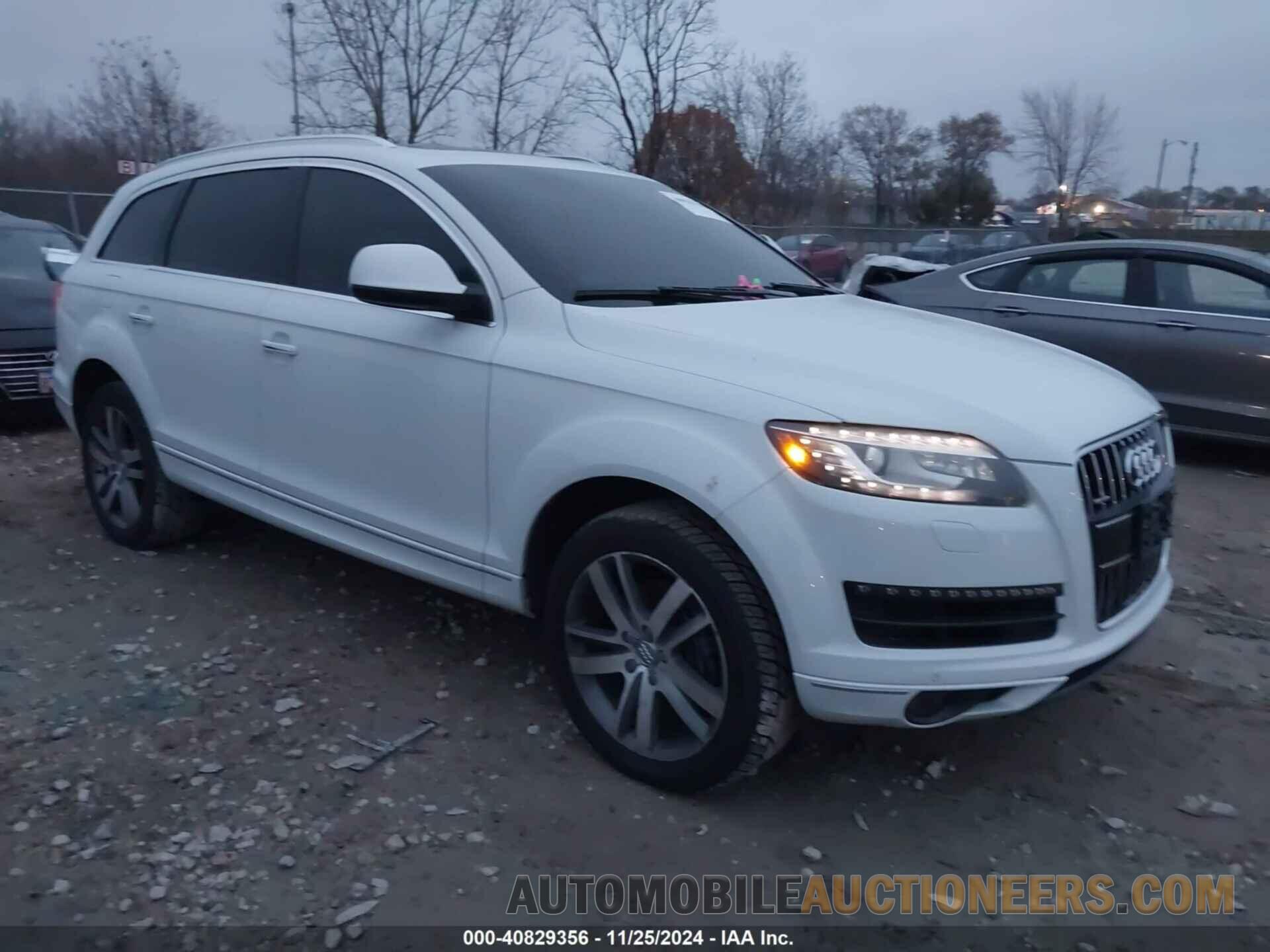 WA1LGAFE4DD000982 AUDI Q7 2013