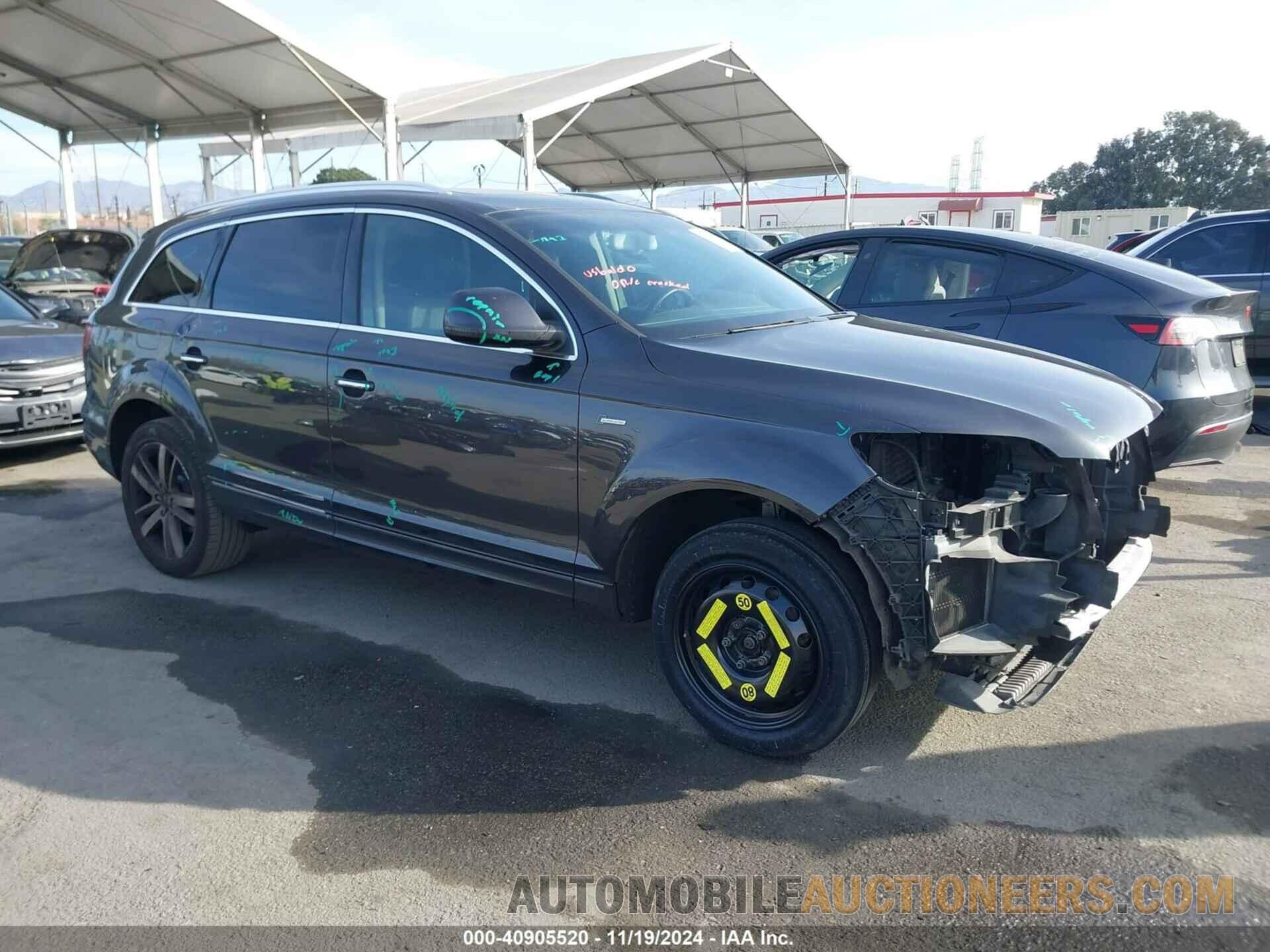 WA1LGAFE4ED020506 AUDI Q7 2014