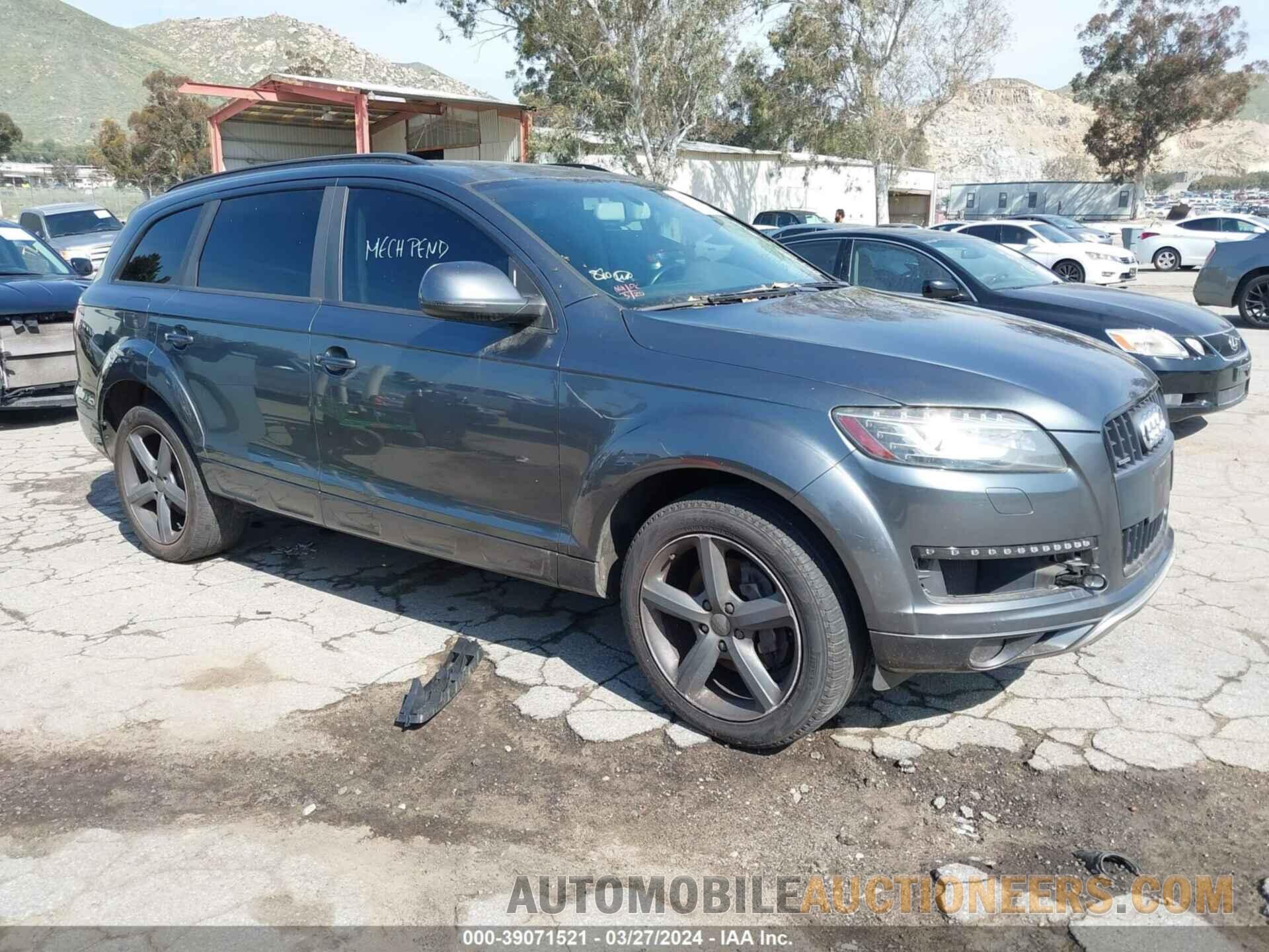 WA1LGAFE5FD026039 AUDI Q7 2015