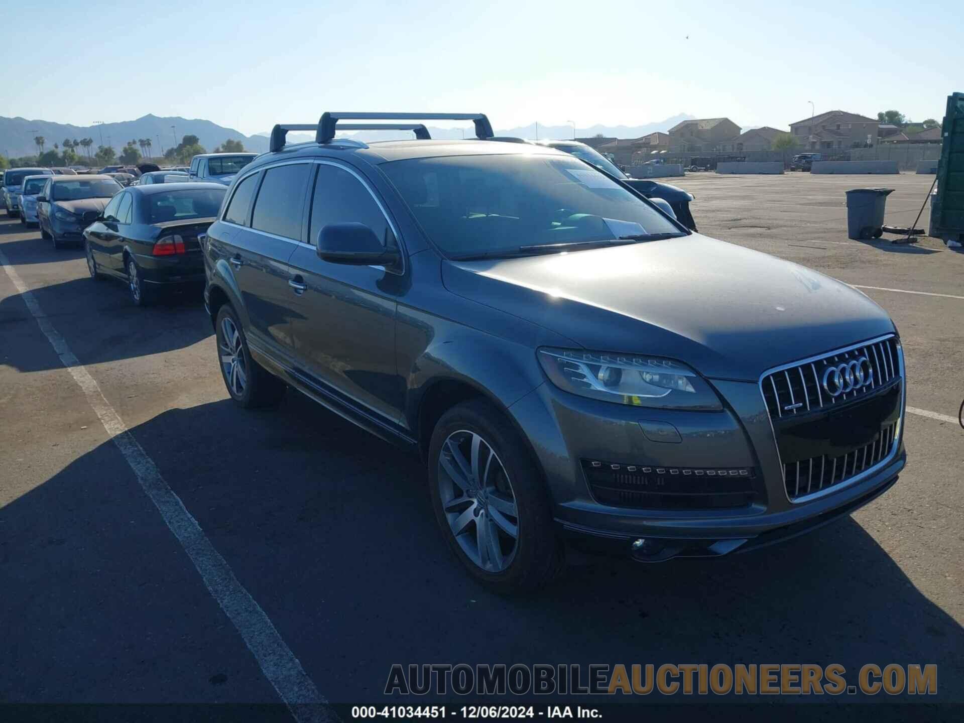 WA1LMAFE1DD002892 AUDI Q7 2013