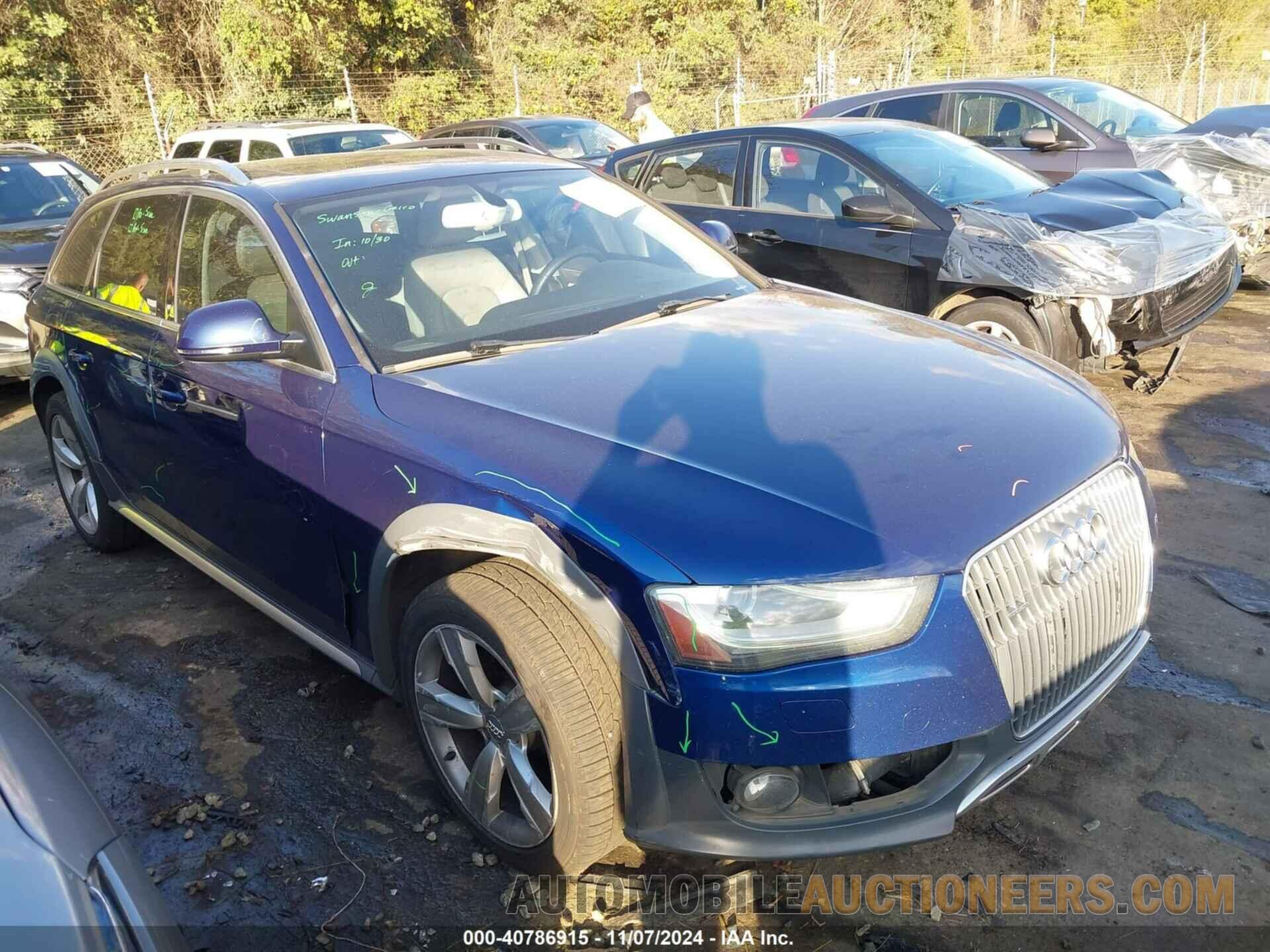 WA1UFAFL6DA135467 AUDI ALLROAD 2013