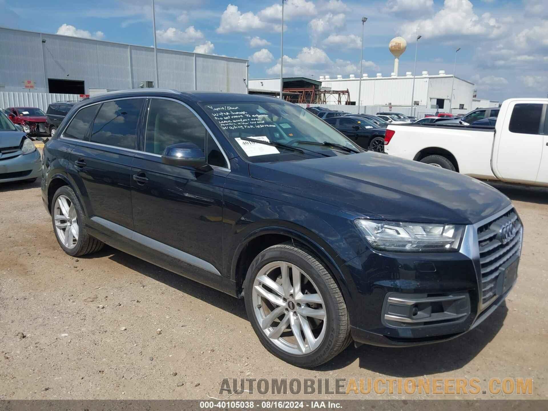 WA1VAAF72HD016633 AUDI Q7 2017