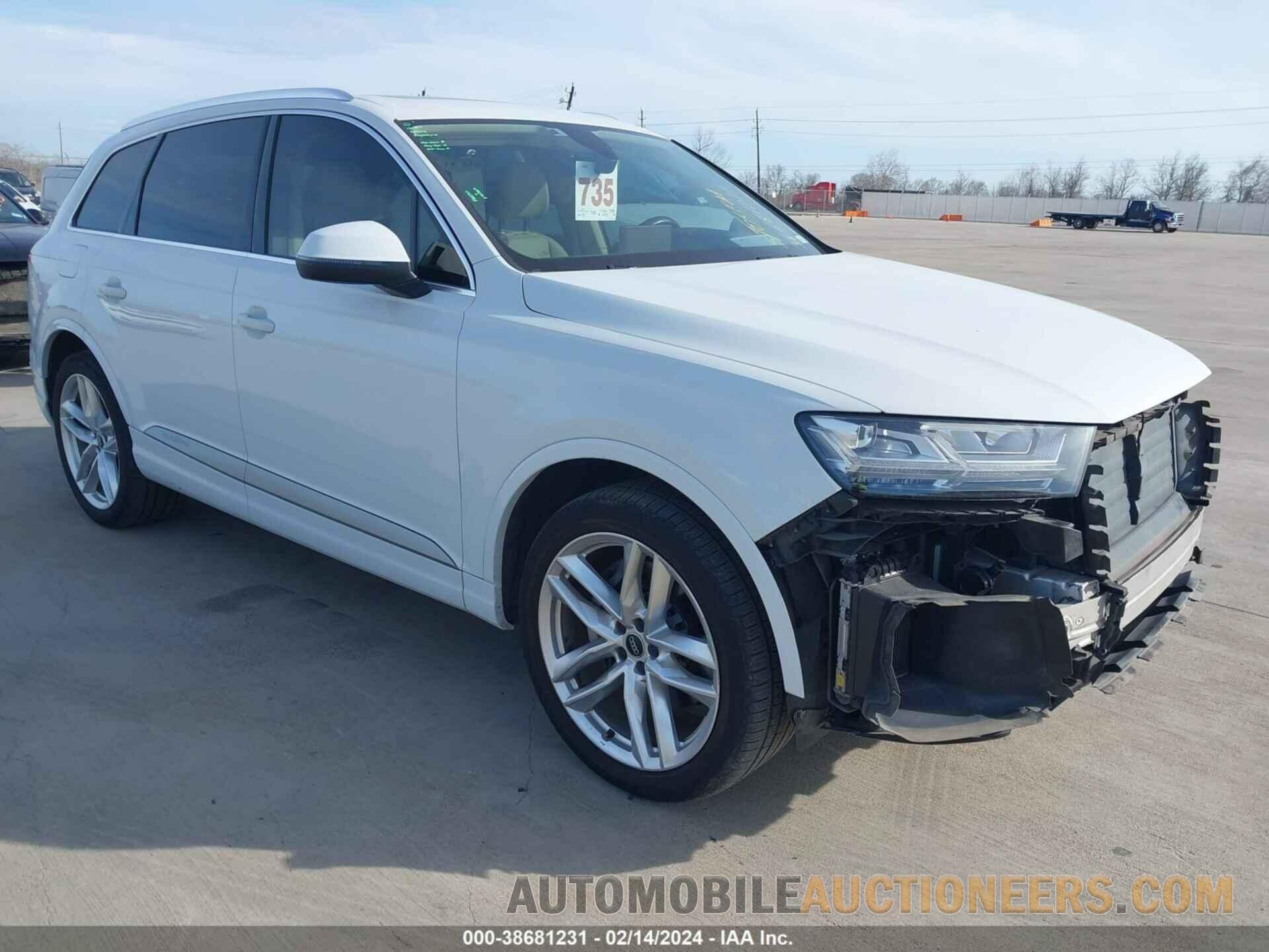 WA1VAAF72HD046067 AUDI Q7 2017