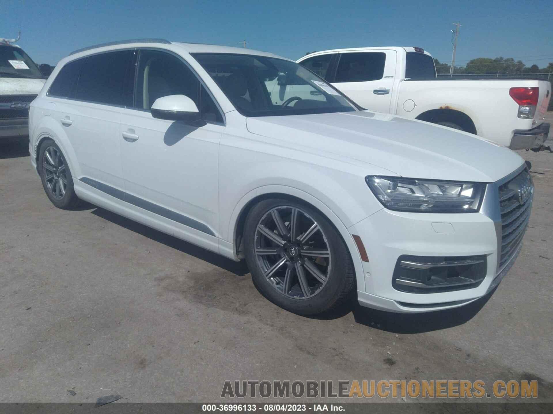 WA1VAAF77KD001696 AUDI Q7 2019