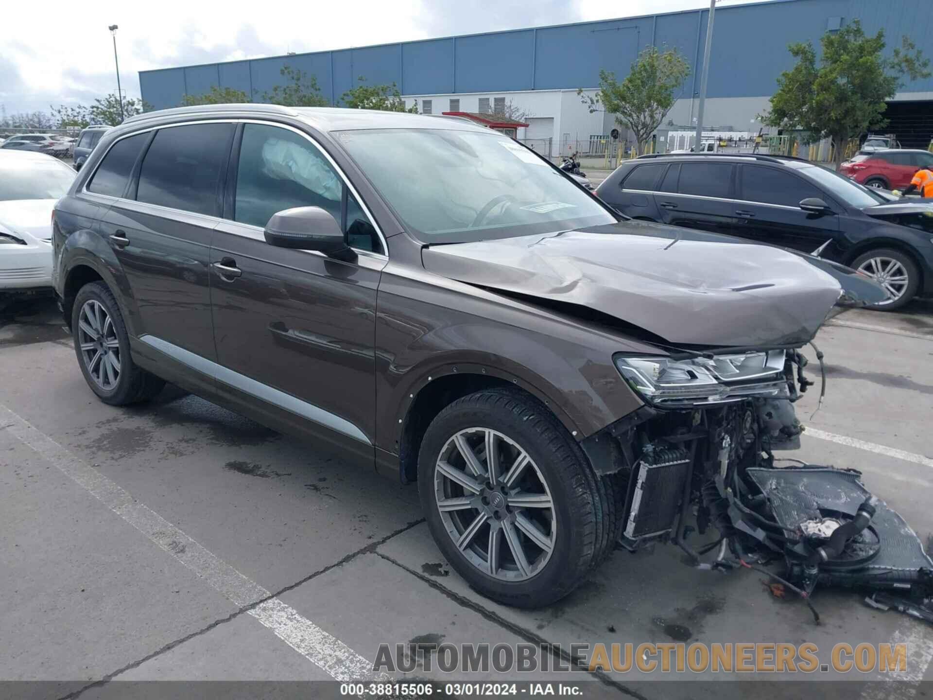 WA1VAAF79JD040949 AUDI Q7 2018