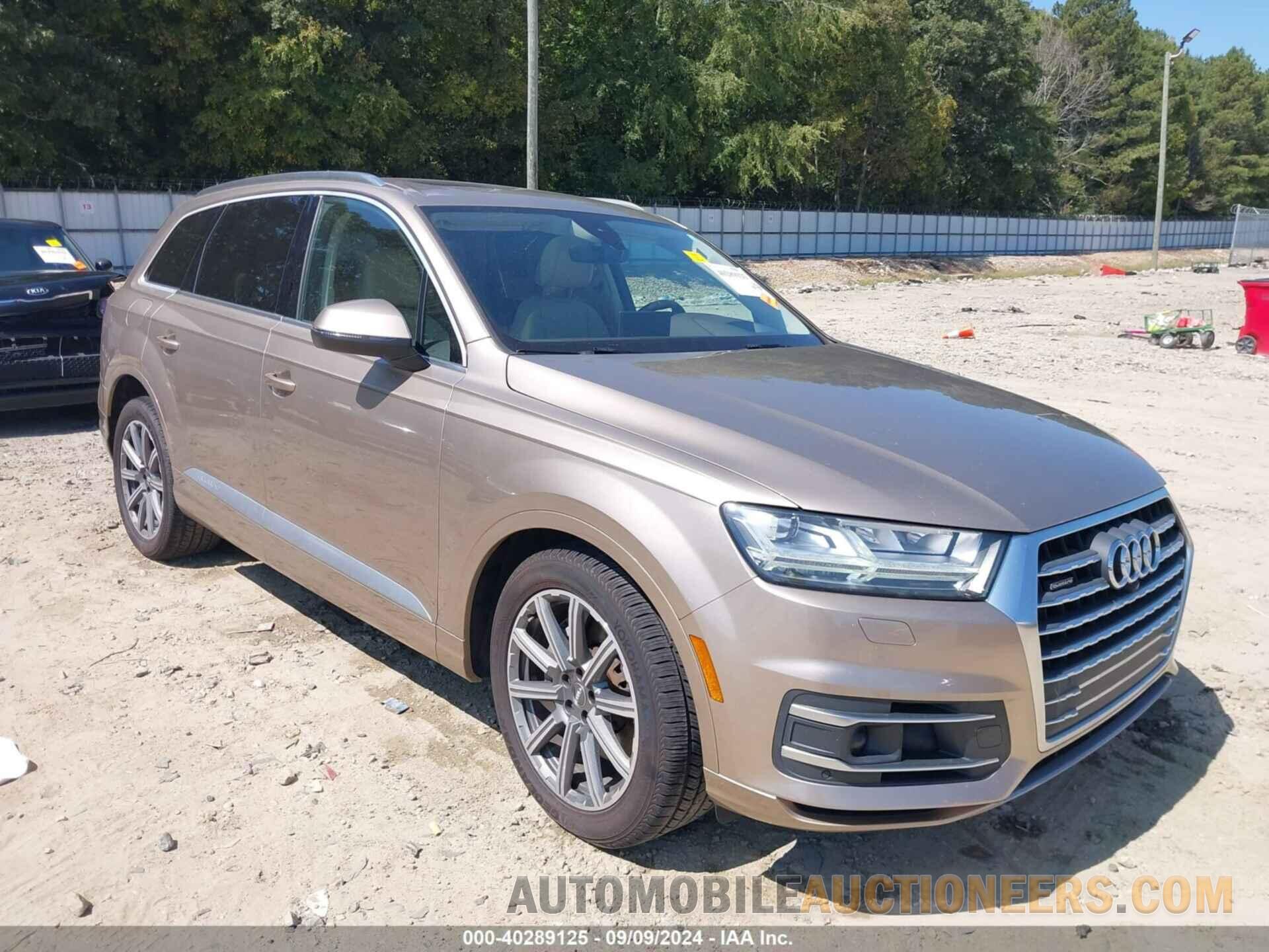 WA1VAAF7XJD020645 AUDI Q7 2018