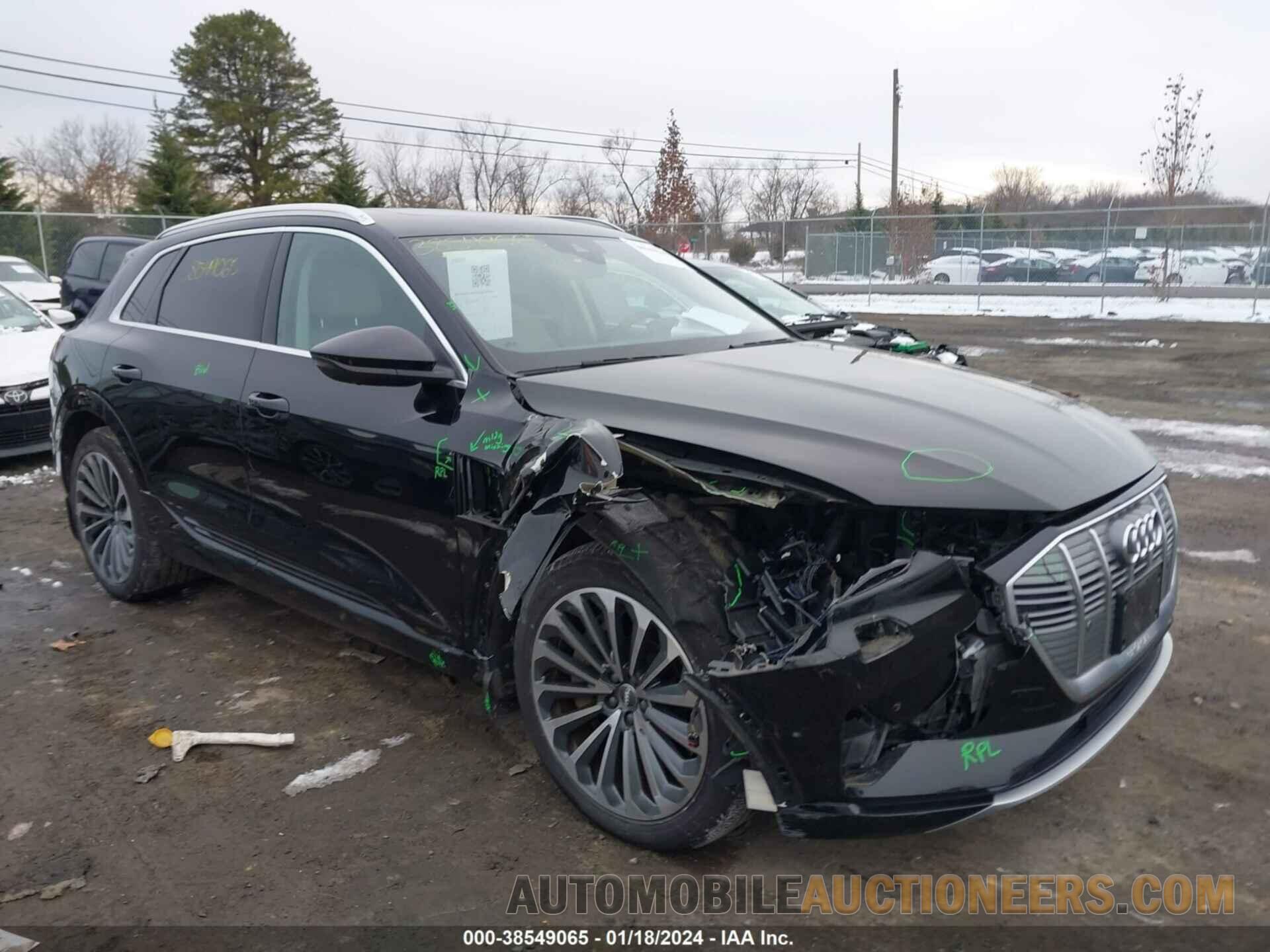 WA1VAAGE5KB010132 AUDI E-TRON 2019