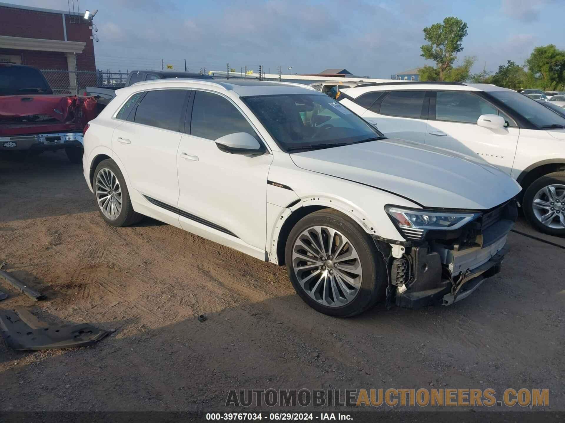 WA1VAAGE7KB010990 AUDI E-TRON 2019