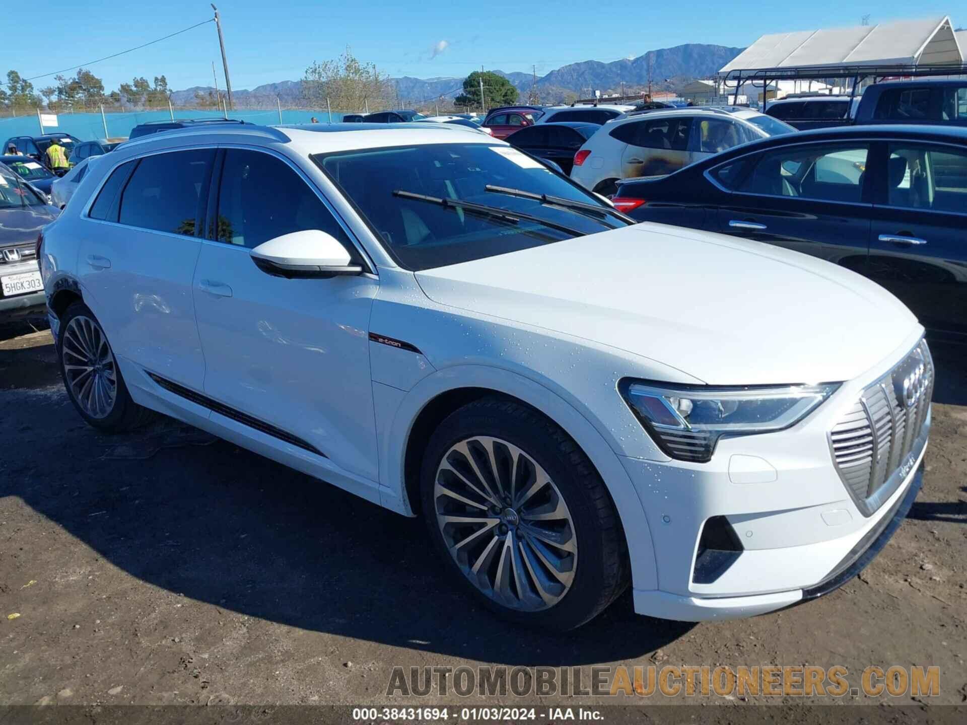 WA1VAAGE8KB009184 AUDI E-TRON 2019