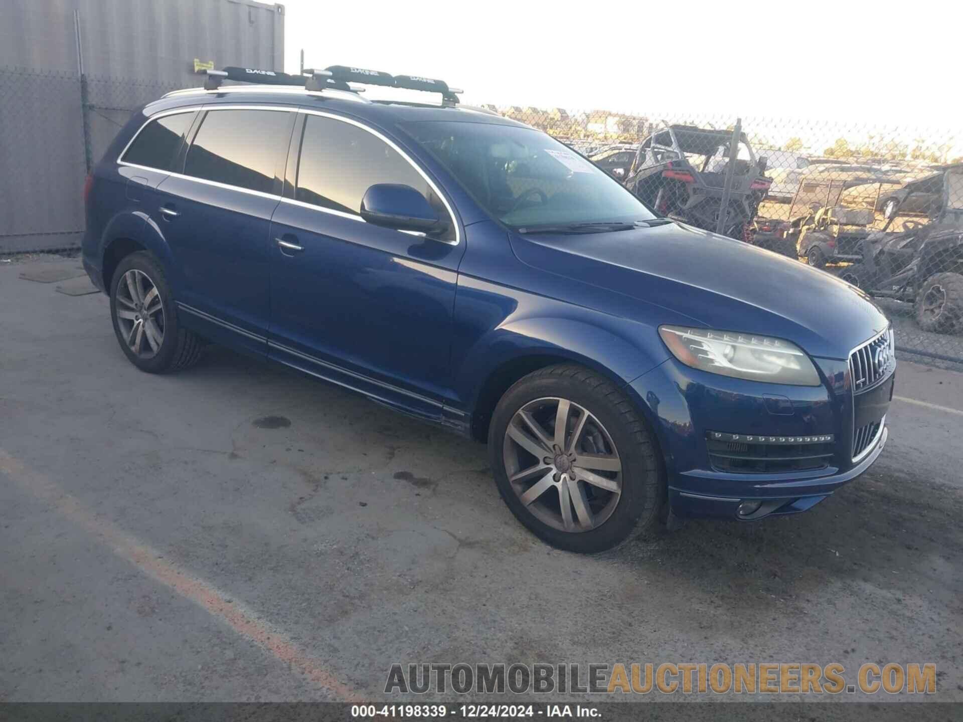 WA1VMAFE2CD002147 AUDI Q7 2012