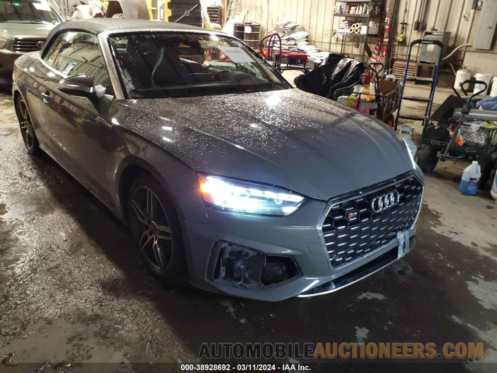 WAU24GF52NN005071 AUDI S5 CABRIOLET 2022