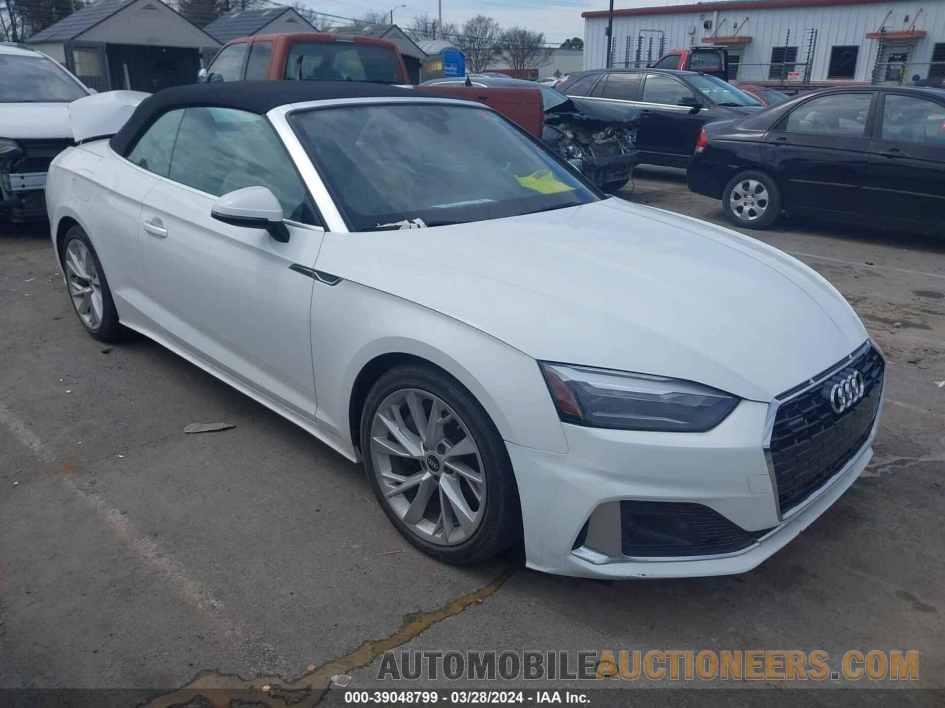 WAU2AGF51MN002489 AUDI A5 CABRIOLET 2021