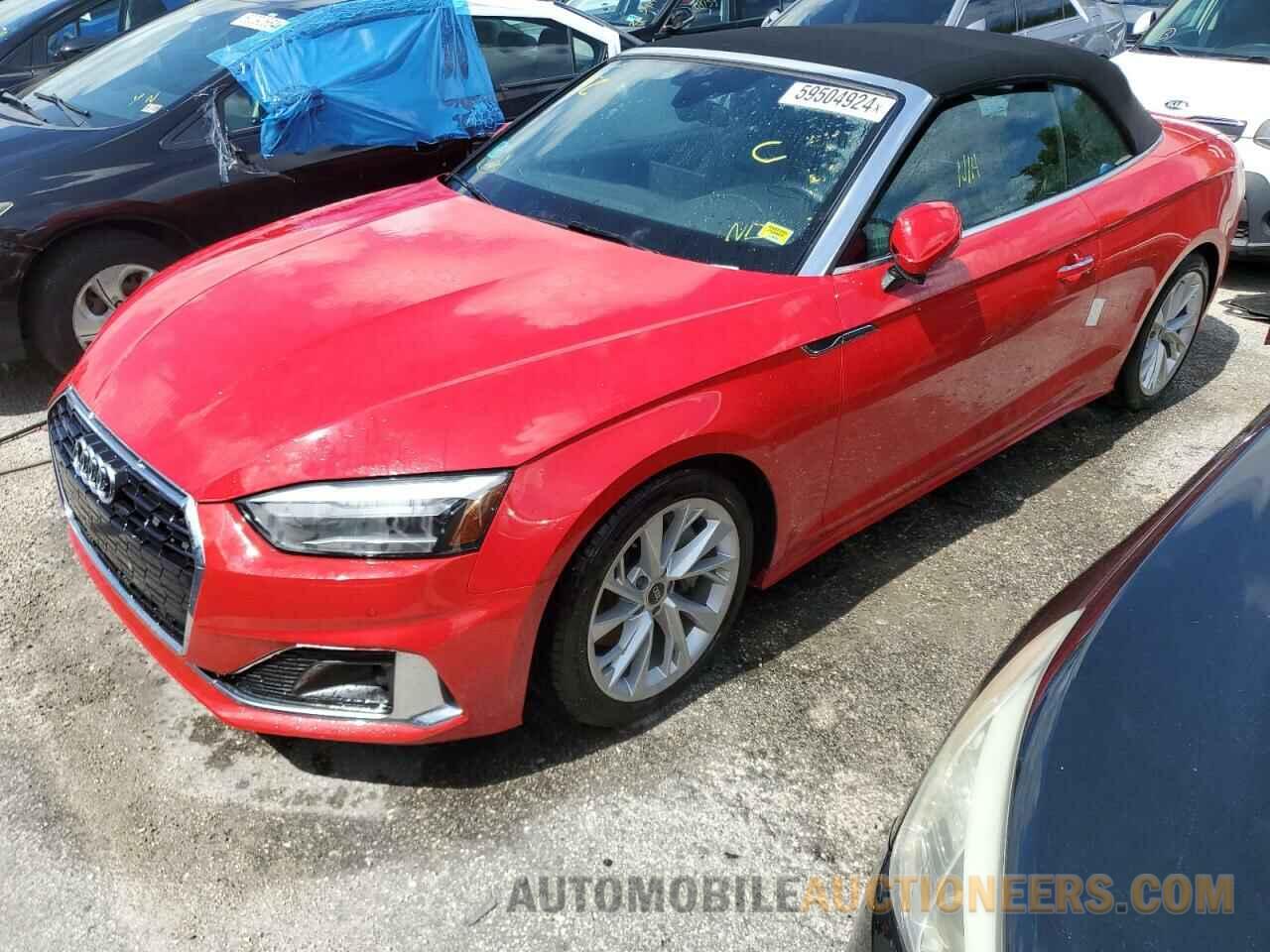 WAU2AGF54MN001837 AUDI A5 2021