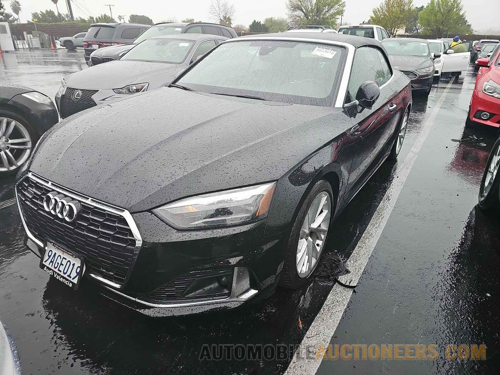 WAU2AGF58NN002801 Audi A5 Cabriolet 2022