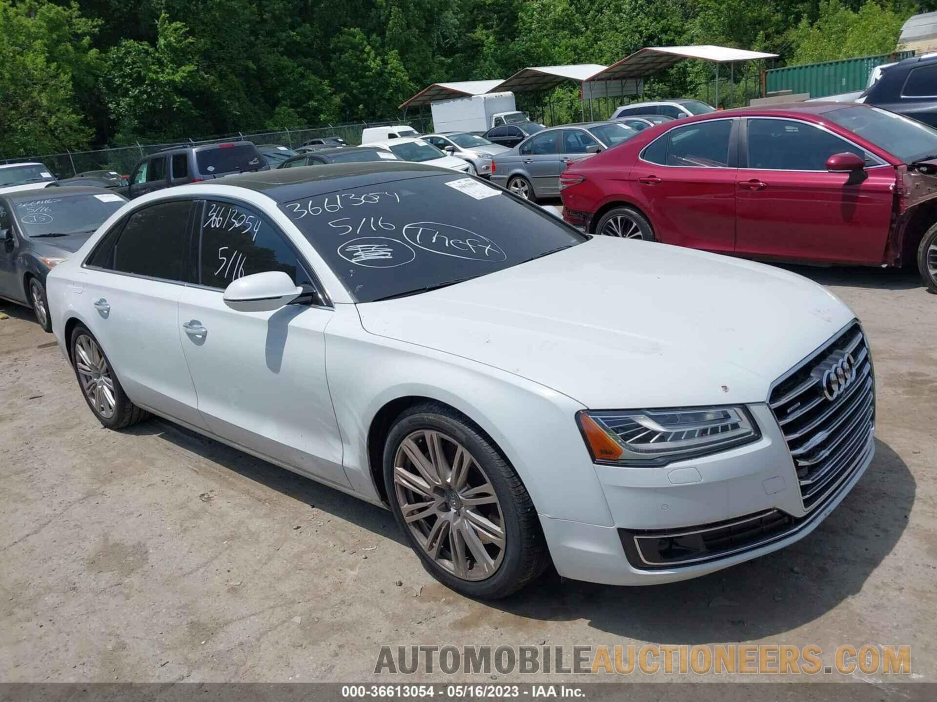 WAU34AFD2GN012498 AUDI A8 L 2016