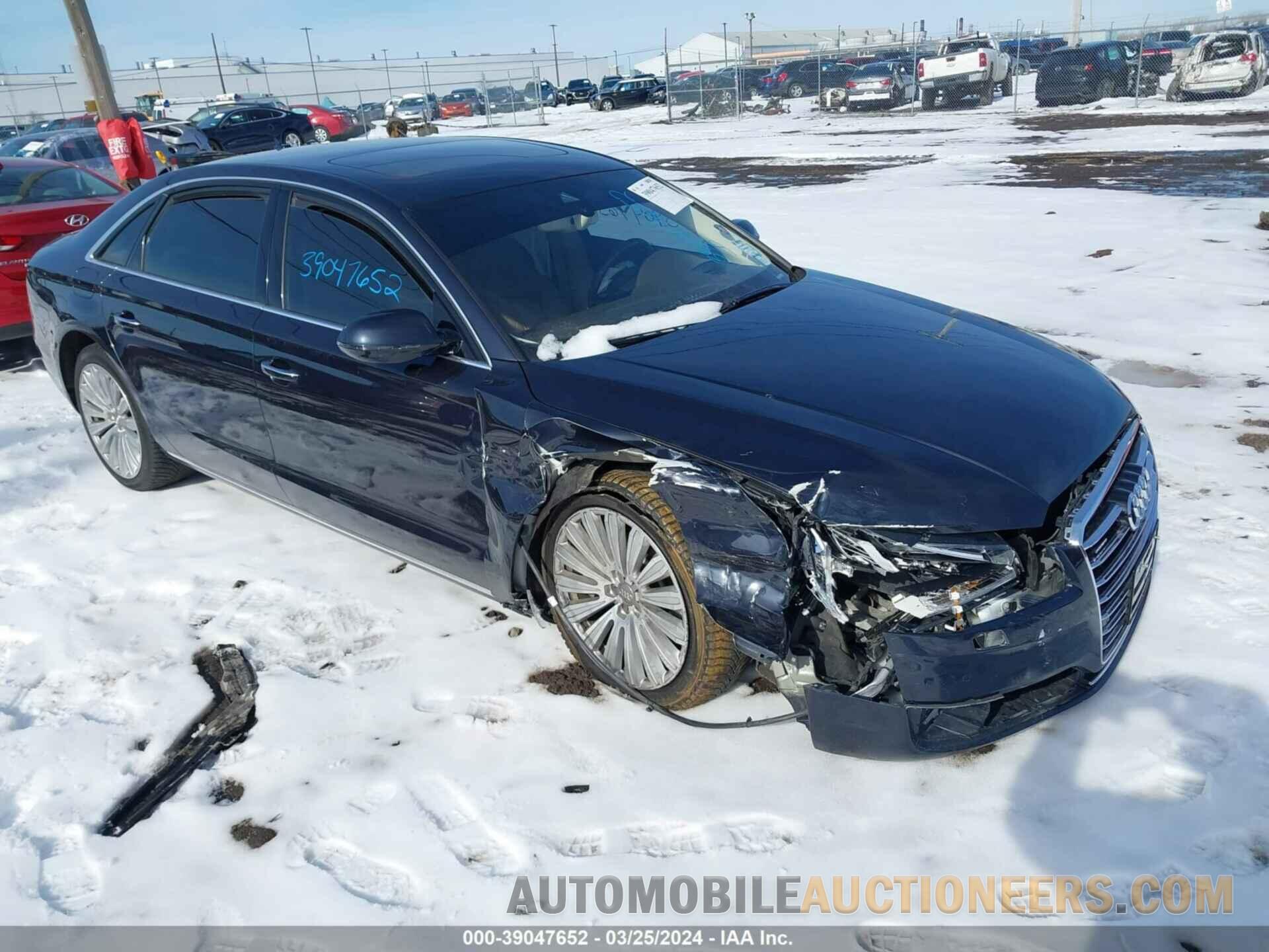 WAU3GAFD8FN011832 AUDI A8 L 2015