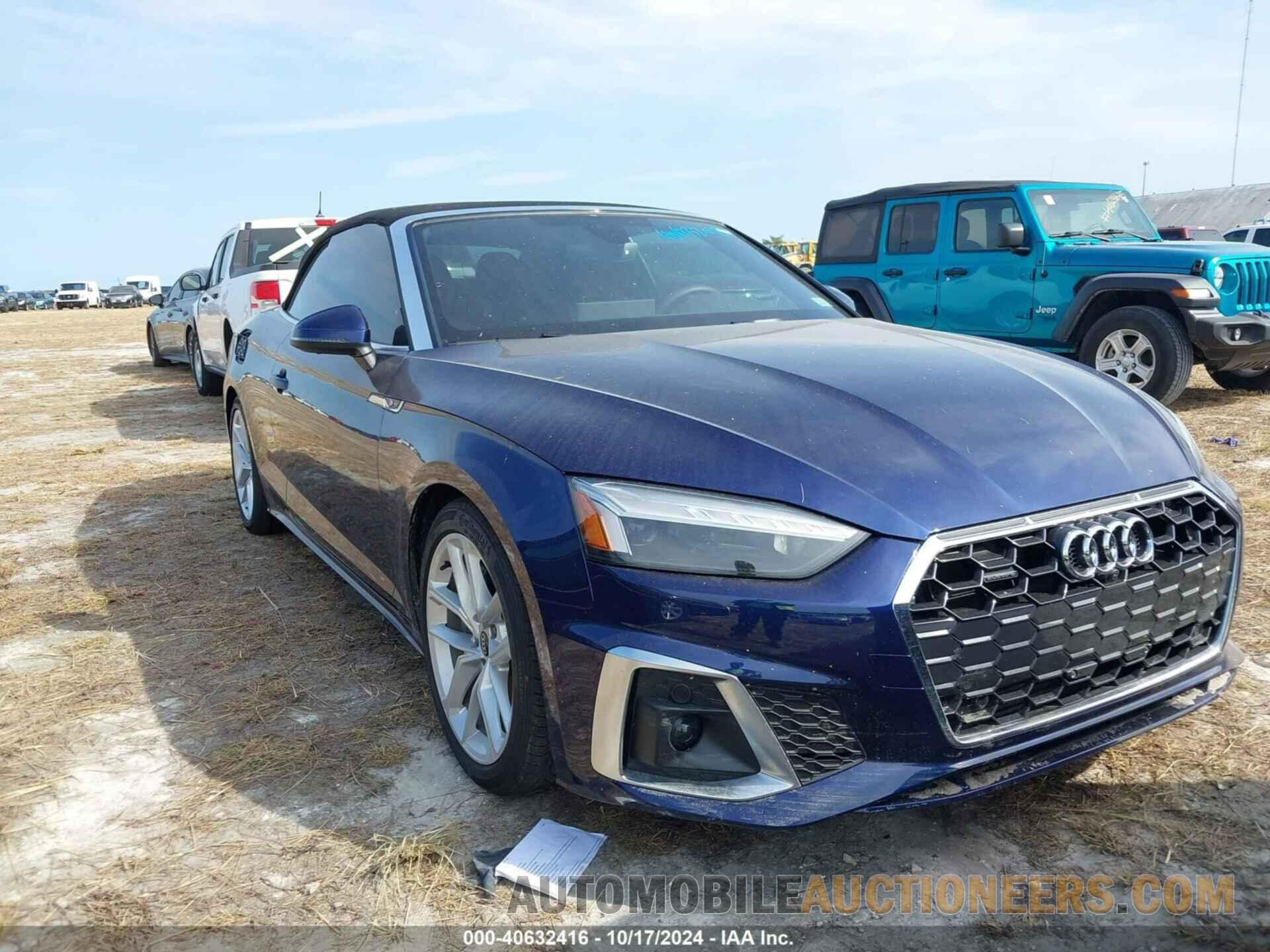 WAU4AGF58PN002549 AUDI A5 CABRIOLET 2023