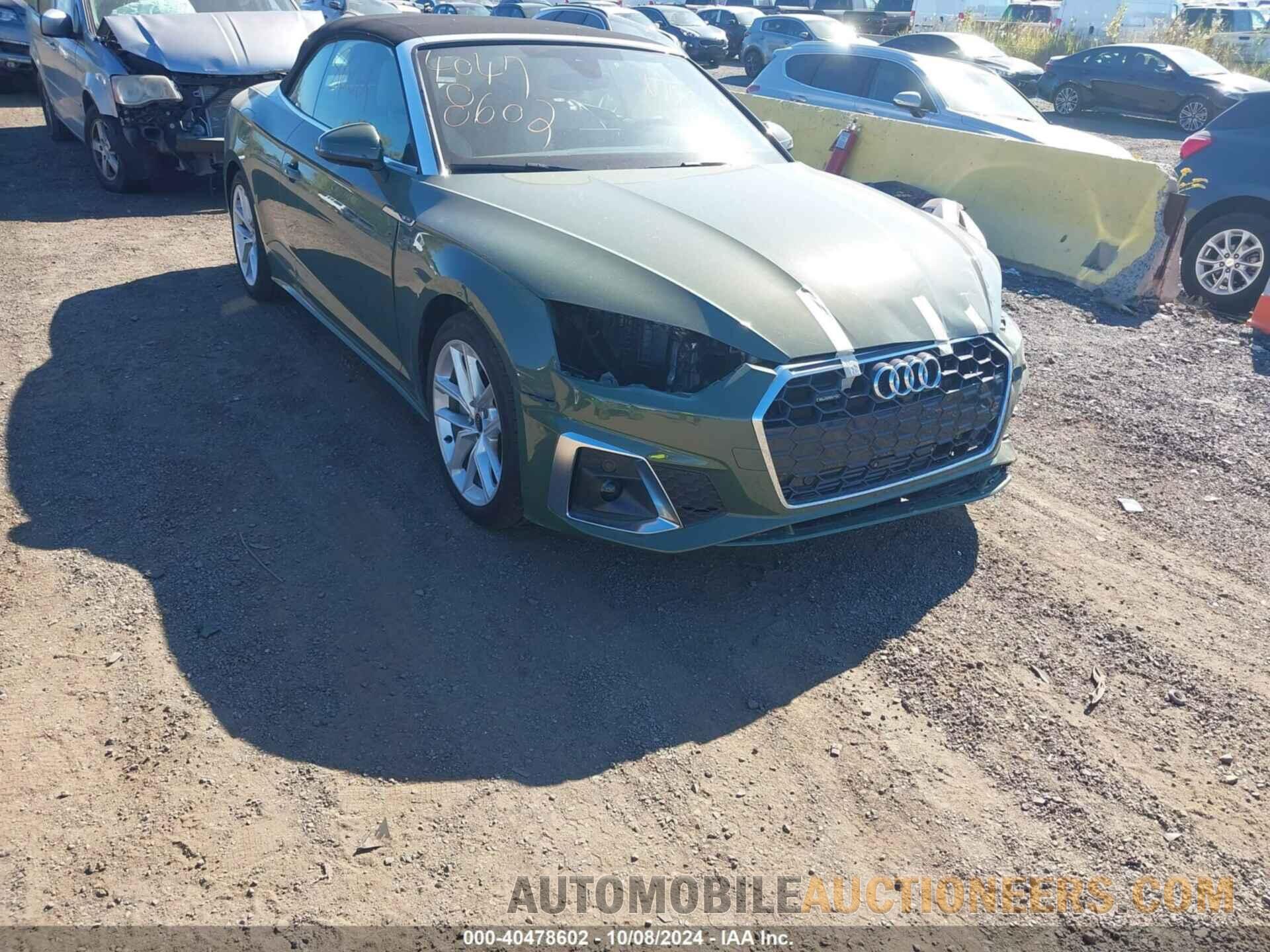 WAU4AGF5XRN009067 AUDI A5 CABRIOLET 2024