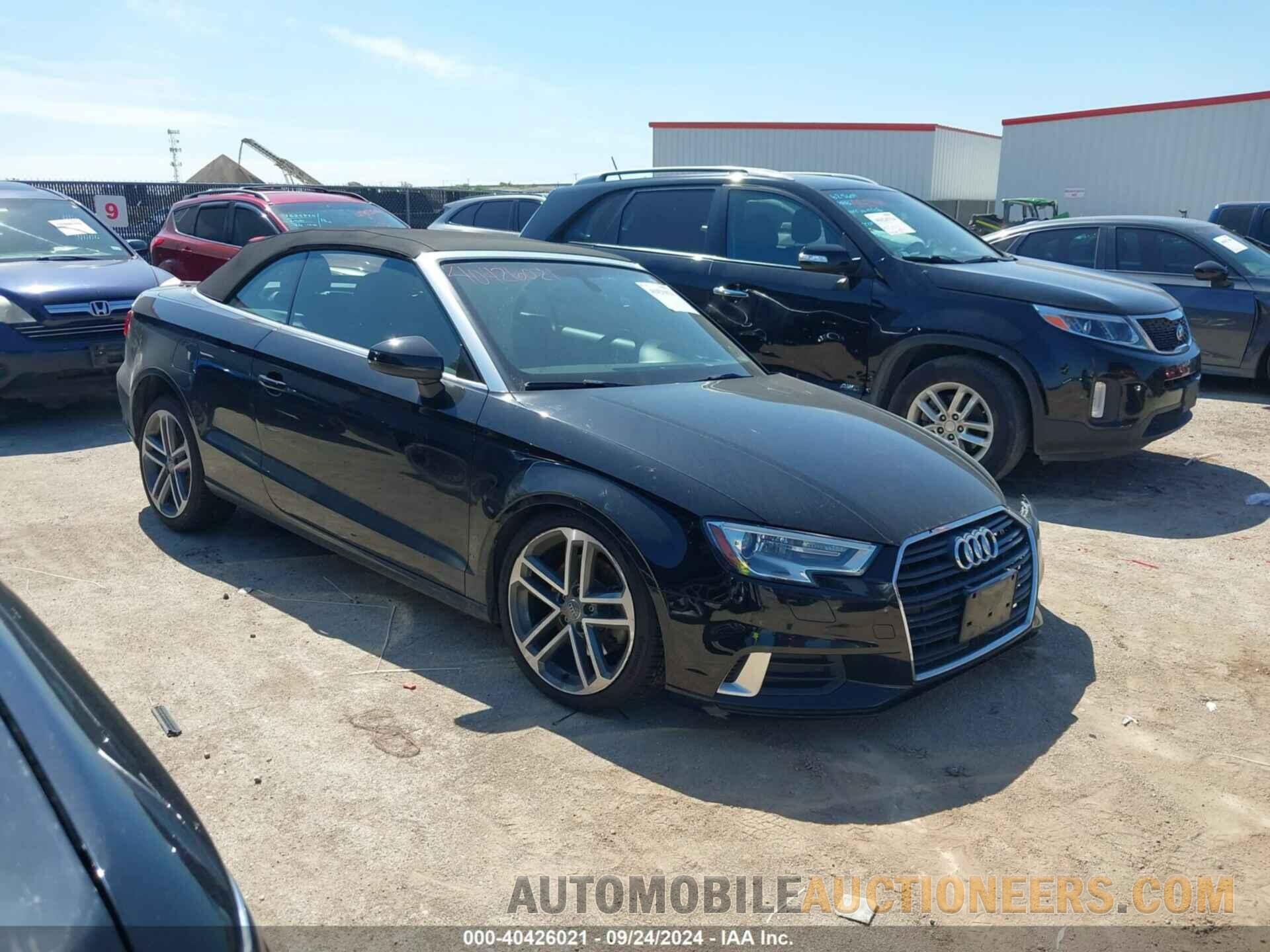 WAU6ULFFXH1033599 AUDI A3 2017