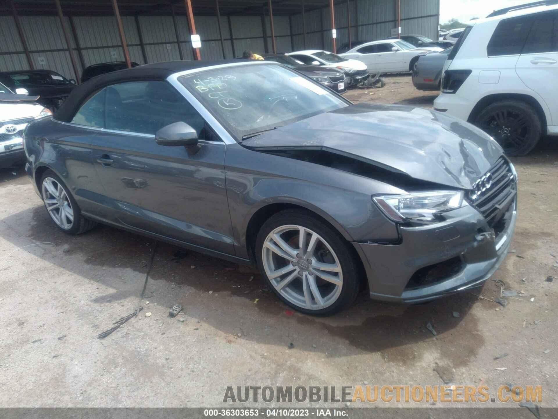 WAU6ULFFXJ1040946 AUDI A3 CABRIOLET 2018