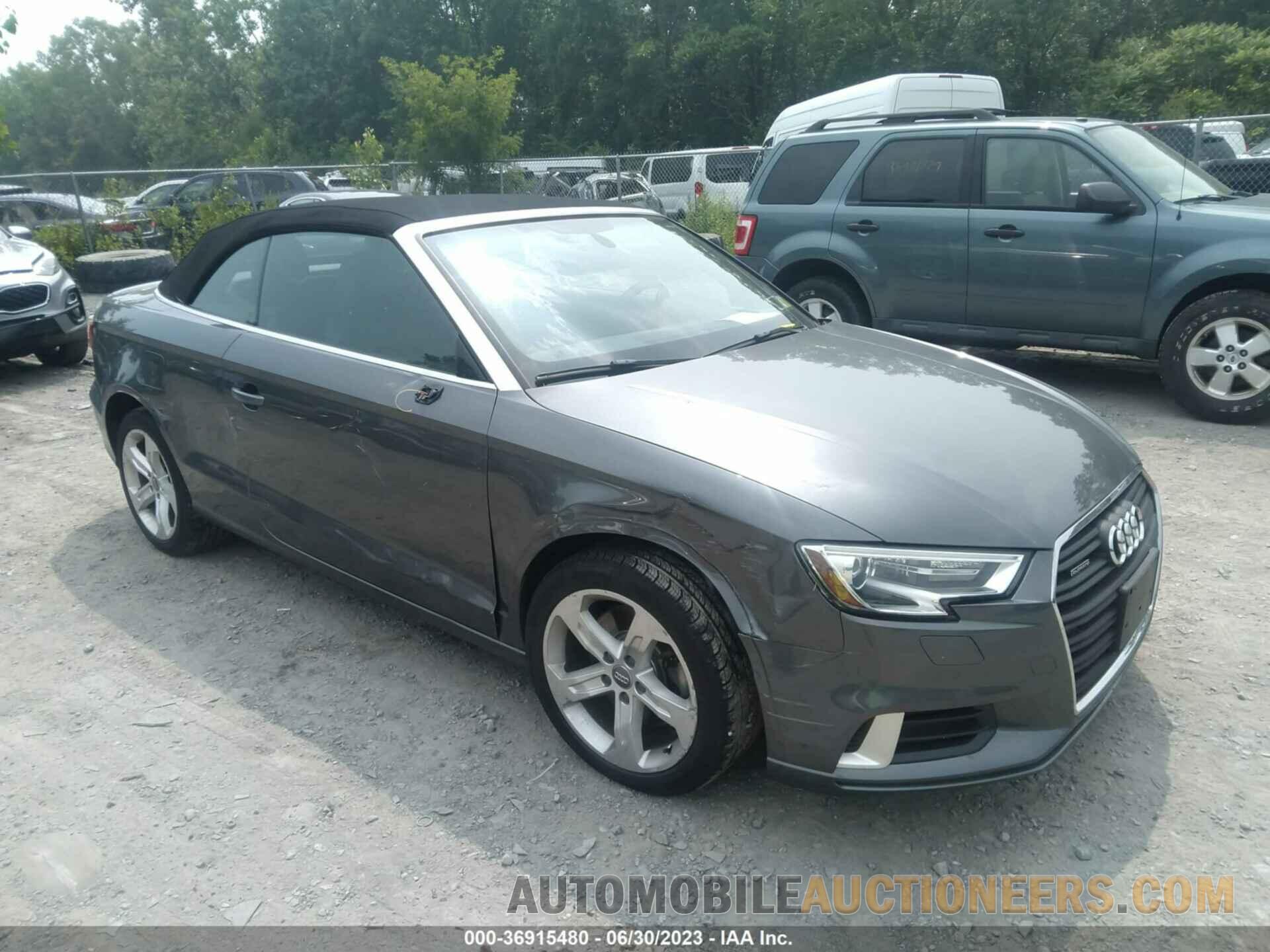 WAU78LFF7H1030247 AUDI A3 CABRIOLET 2017