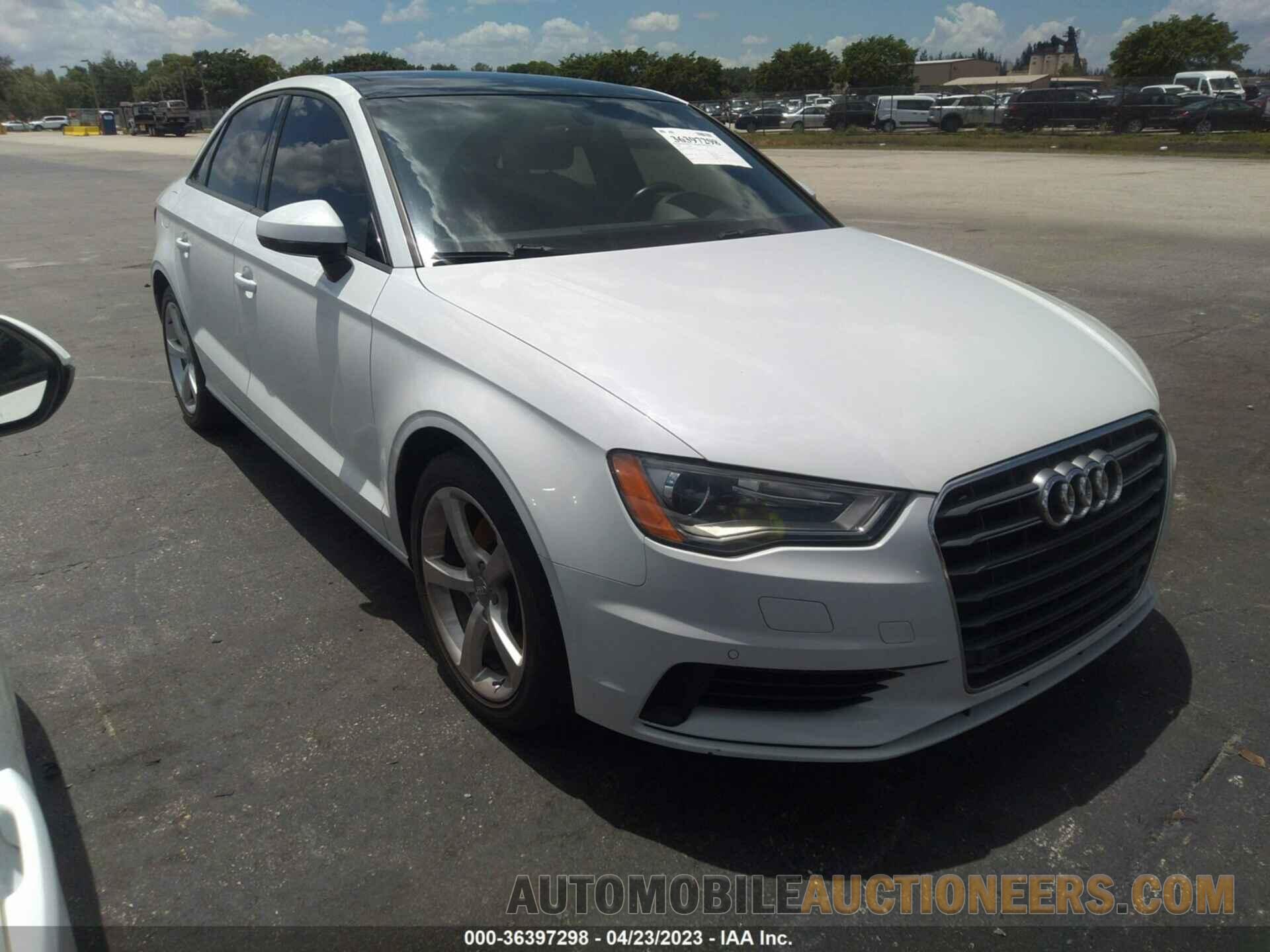 WAUA7GFF0G1061323 AUDI A3 2016